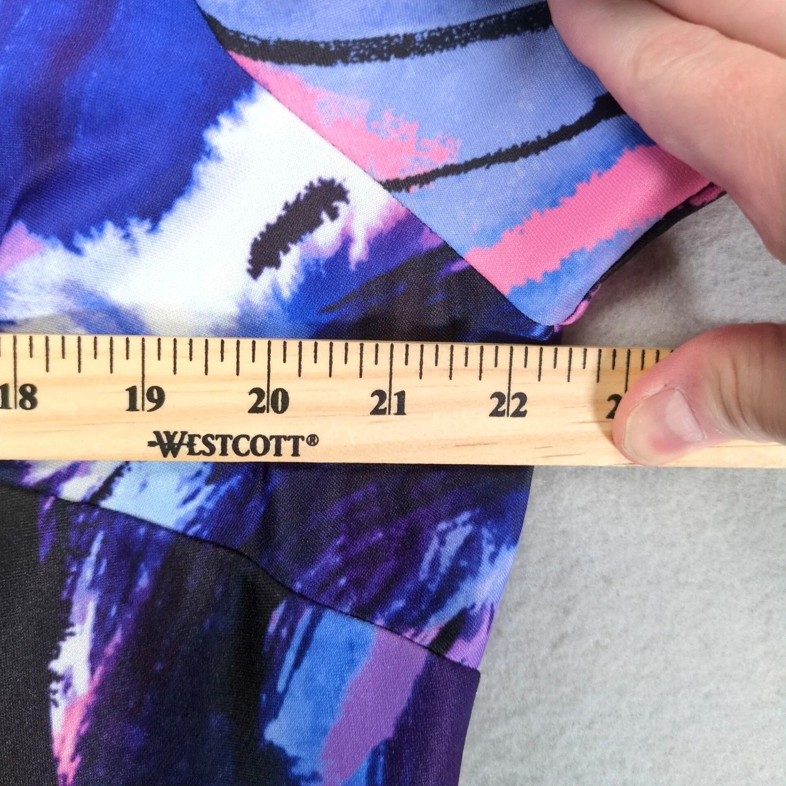 Other DR Collection Abstract Watercolor A-Line Sheath Dress 18W Size XXL / US 16-18 / IT 52-54 - 5 Thumbnail