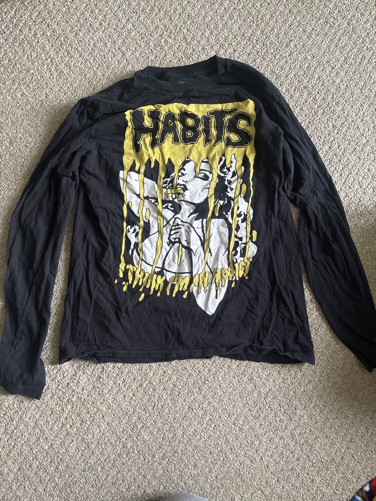 NAV Nav x Bad Habits Tour Long Sleeved Tee Size US M / EU 48-50 / 2 - 2 Thumbnail