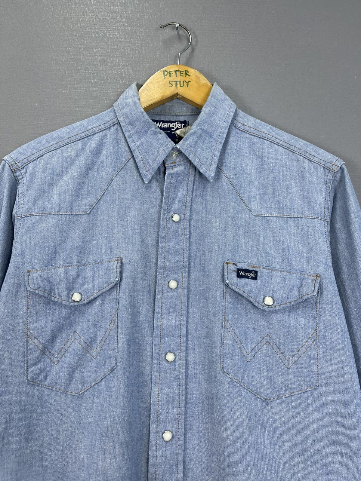 Wrangler Vintage Wrangler Western button shirt Size US XL / EU 56 / 4 - 5 Thumbnail