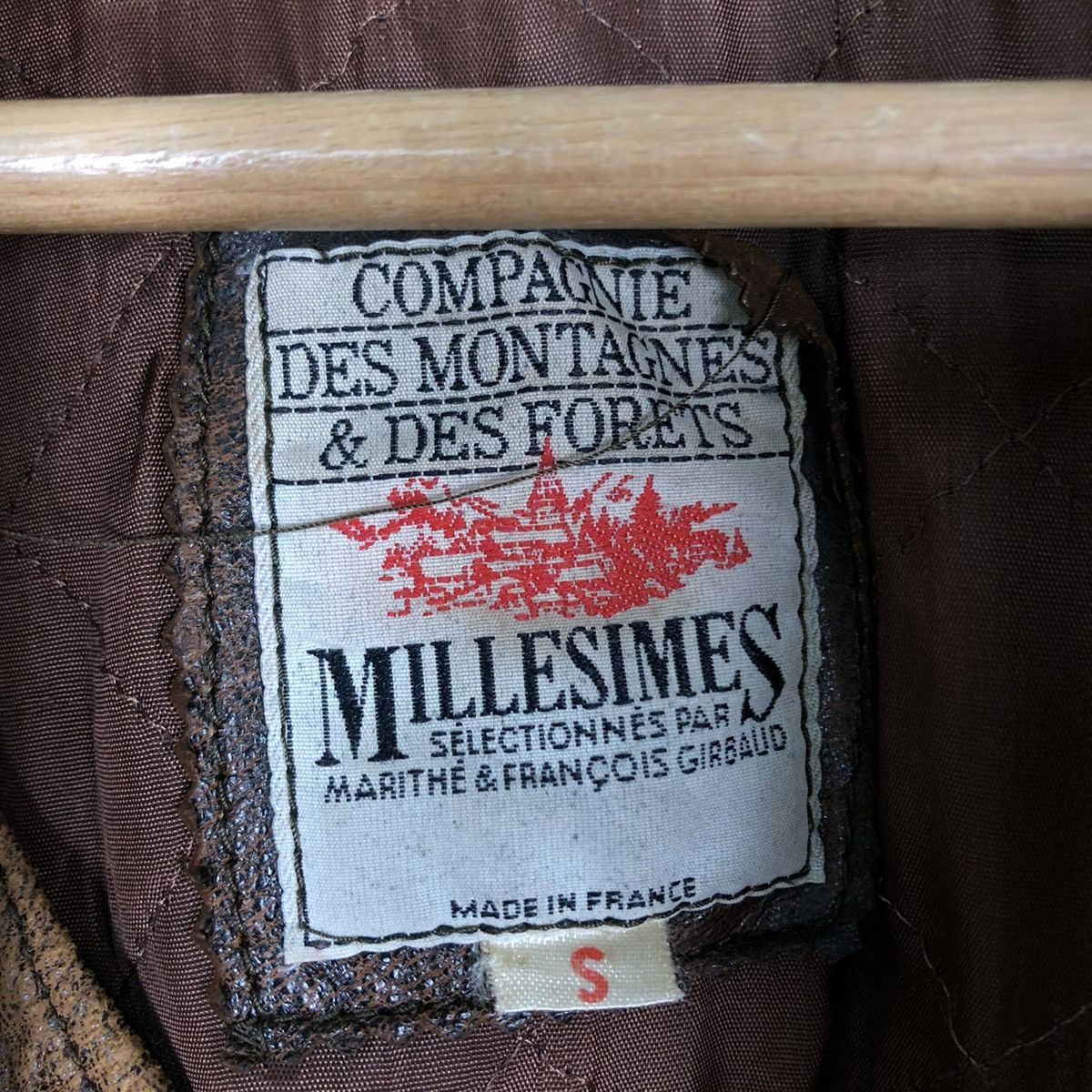 Marithe + Francois Girbaud 🔥VINTAGE 80’s BIKER LEATHER JACKET MILLESIMES SHERPA COLLAR Size US S / EU 44-46 / 1 - 20 Thumbnail
