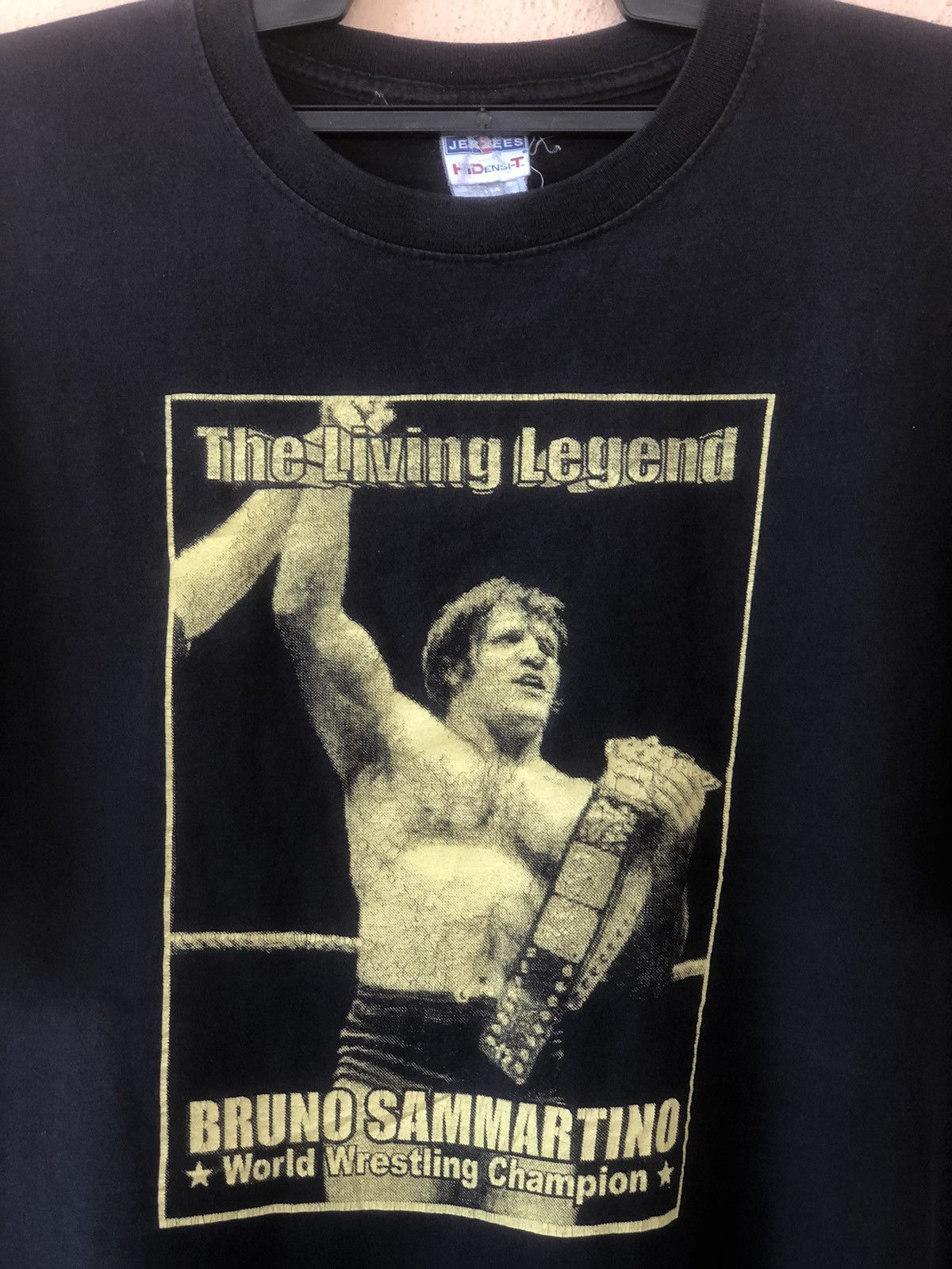Vintage × WCW/nWo × WWF Vintage BRUNO SAMMARTINO World Wrestling Champion Size US XL / EU 56 / 4 - 1 Thumbnail