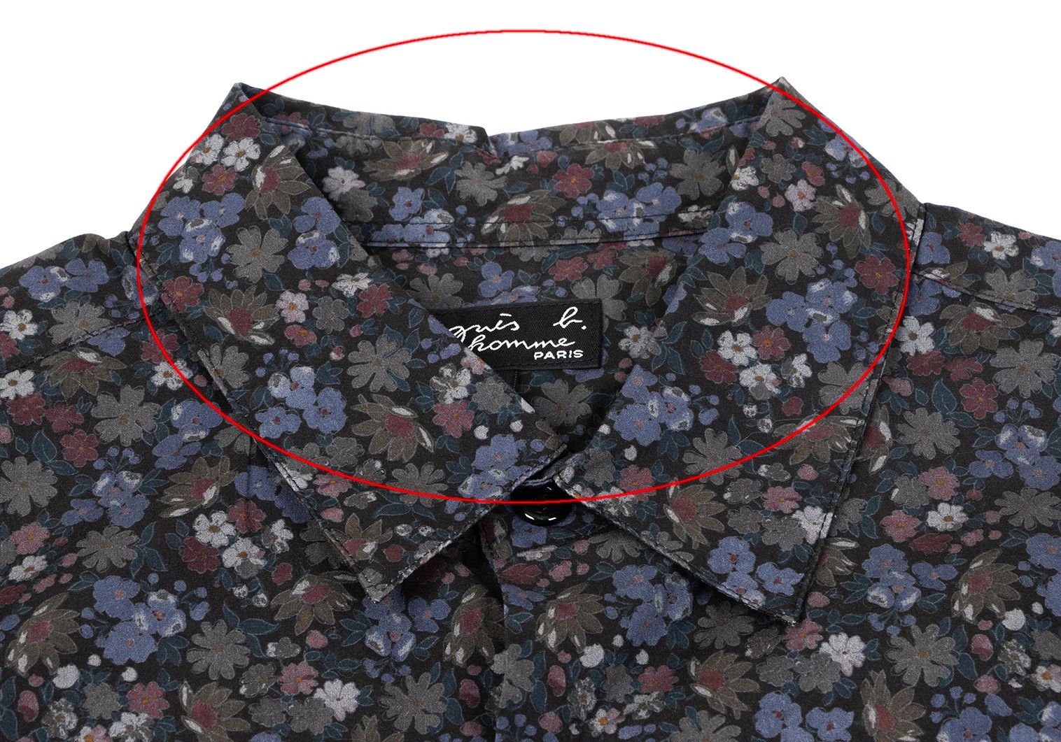 agnes b. Floral Print Cotton Shirt Multi Color Size 42 Size US XS / EU 42 / 0 - 3 Thumbnail