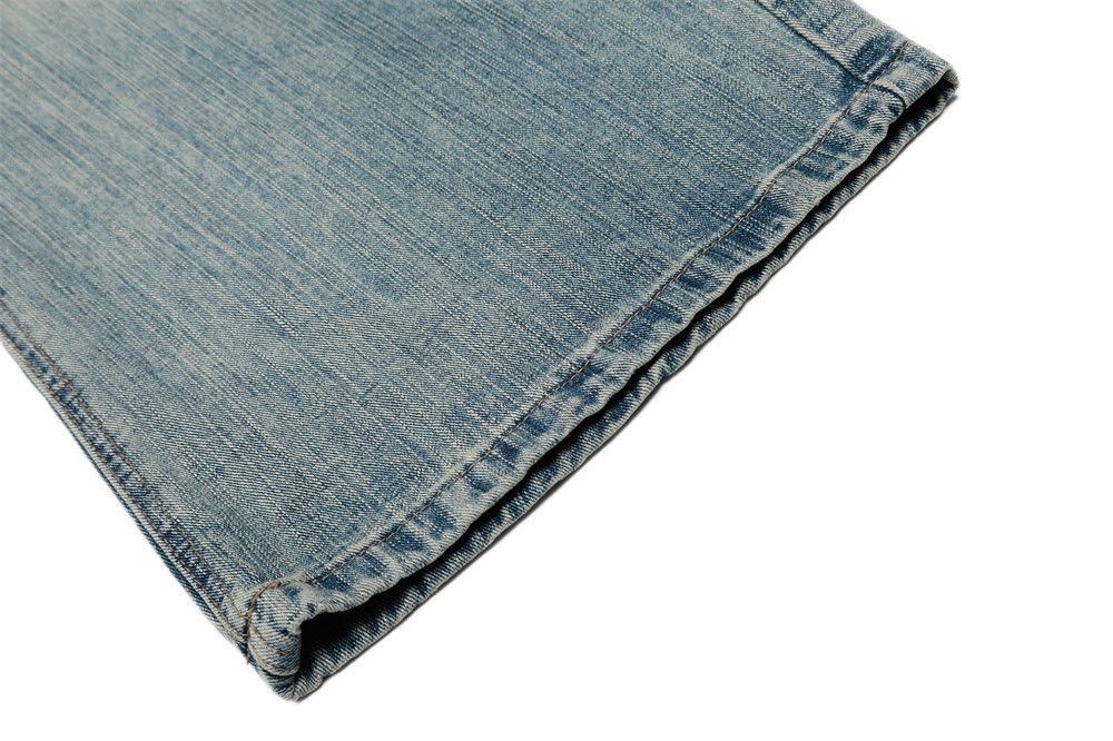 Japanese Brand × Jean American high street distressed washed scimitar jeans Size US 32 / EU 48 - 6 Thumbnail