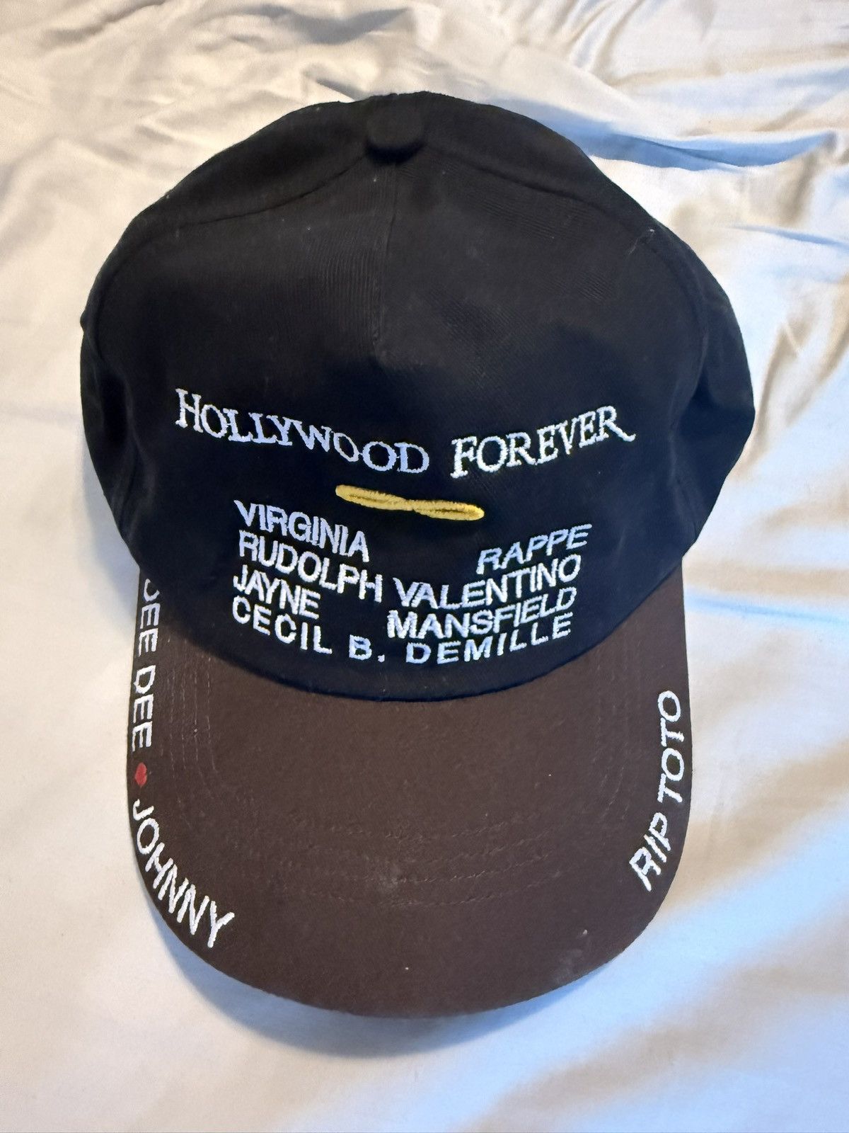 Paly Hollywood Paly Hollywood James Dean Death Cult Hat Cap Signed