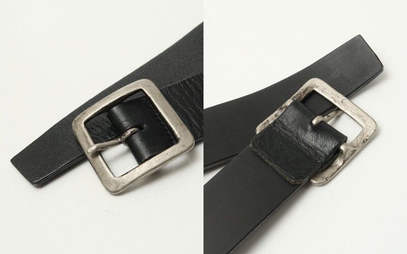 Yohji Yamamoto Leather Fringe Pocket Belt Size 32 - 8 Thumbnail