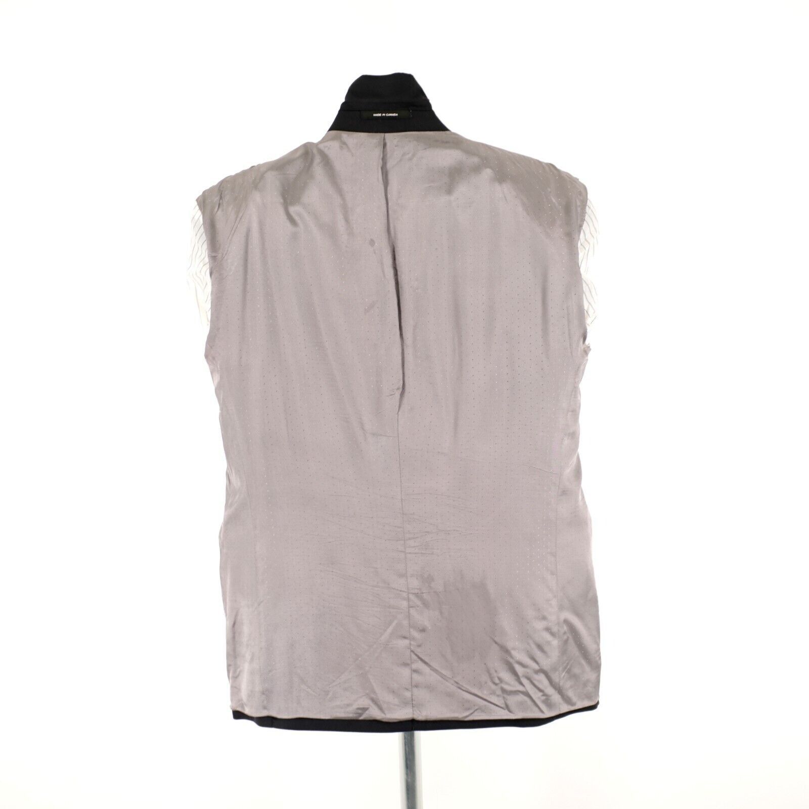 Calvin Klein Calvin Klein Wool Black 3 Button Blazer 42R Macy's Twill Wea Size 42R - 14 Thumbnail