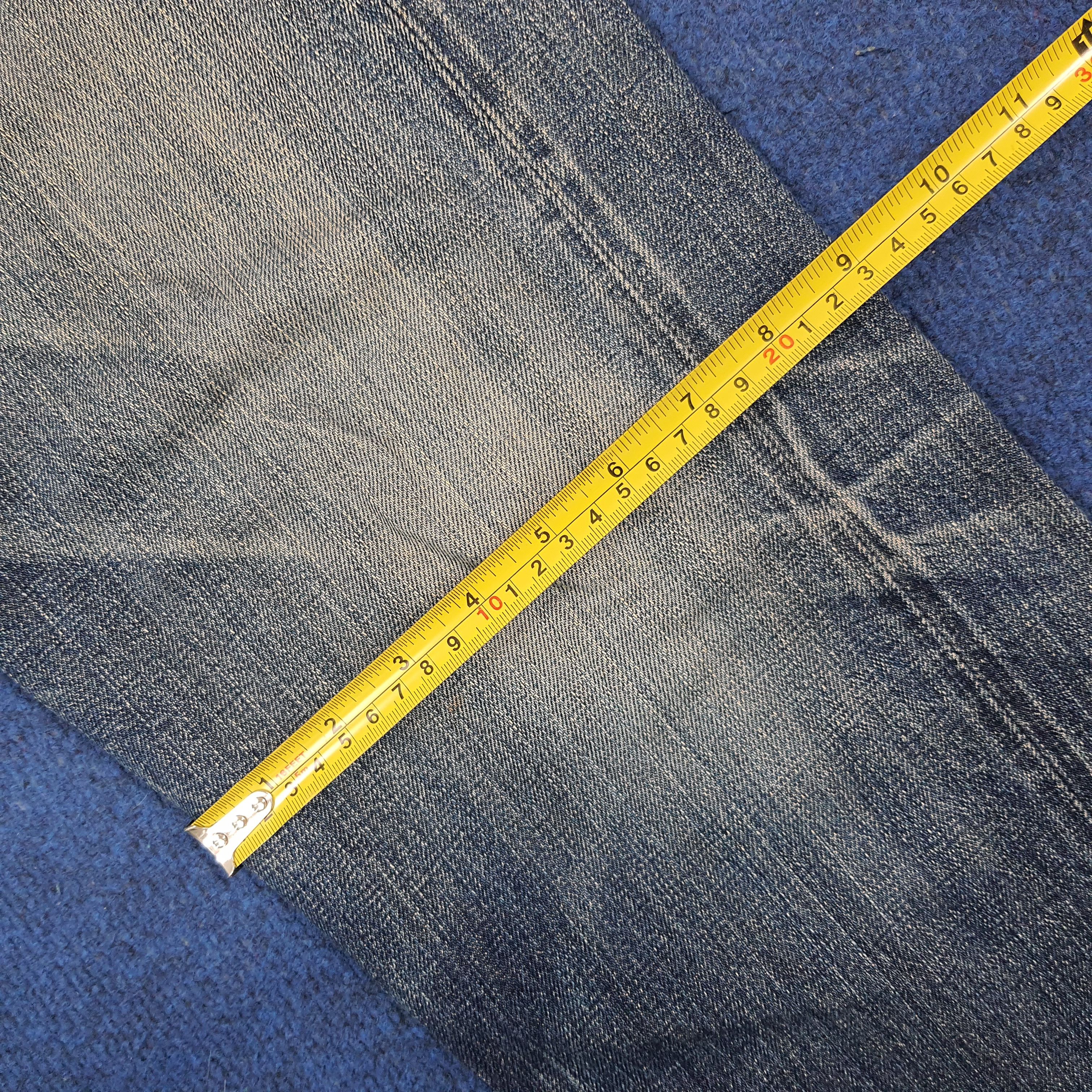 The Real McCoy's Vintage Joe McCoy Repro WW2 Selvedge Denim Jeans E1N37 Size US 29 - 15 Thumbnail