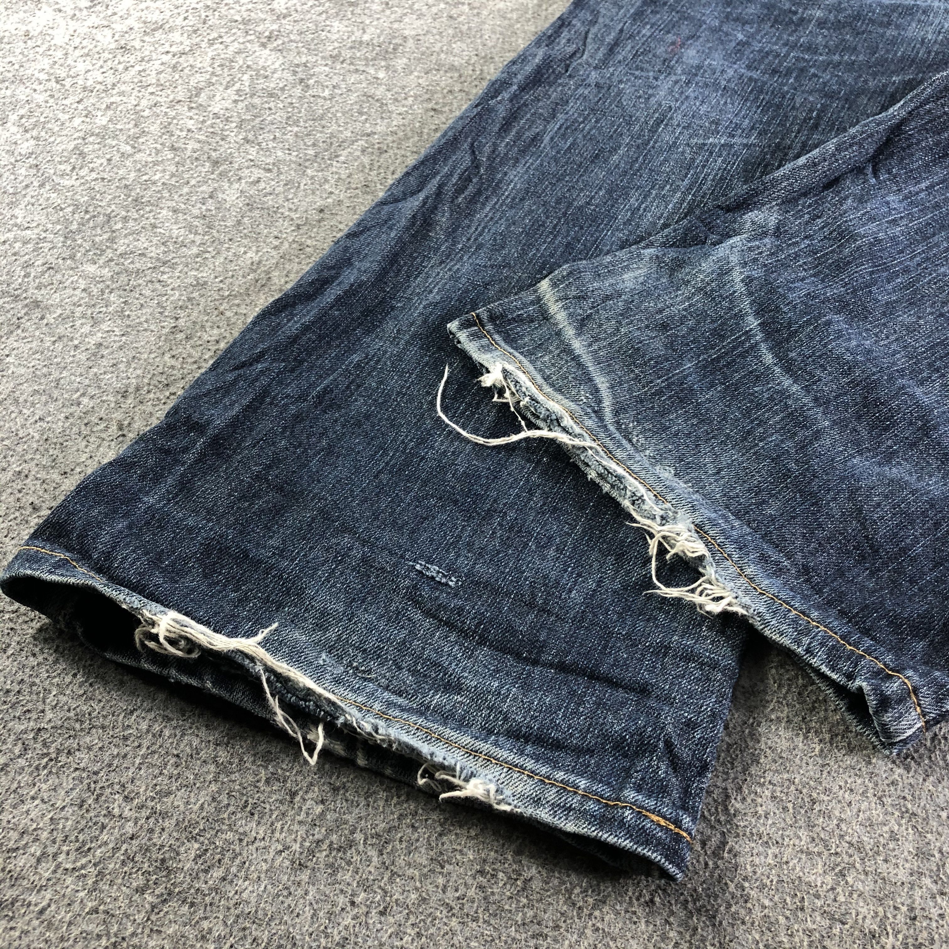 Levi's Vintage Blue Wash Levis 527 Jeans-J4186 Size US 33 - 6 Thumbnail