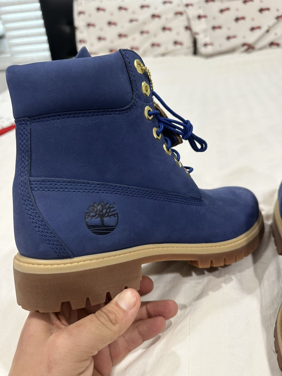 Timberland Victor Victor Timberlamd Blue Pop smoke tribute sample Size US 7 / EU 40 - 4 Thumbnail