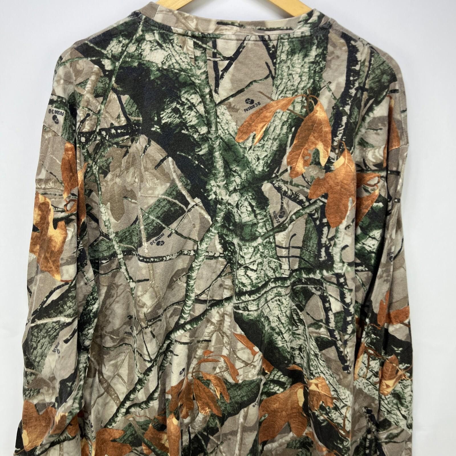 Vintage Vintage Real Tree Camo Long Sleeve Shirt 3XL Size US XXL / EU 58 / 5 - 11 Thumbnail