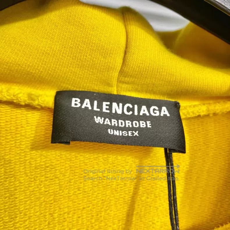 Balenciaga Balenciaga Hooded sweatshirt with Coke embroidery logo, ye Size US M / EU 48-50 / 2 - 7 Thumbnail