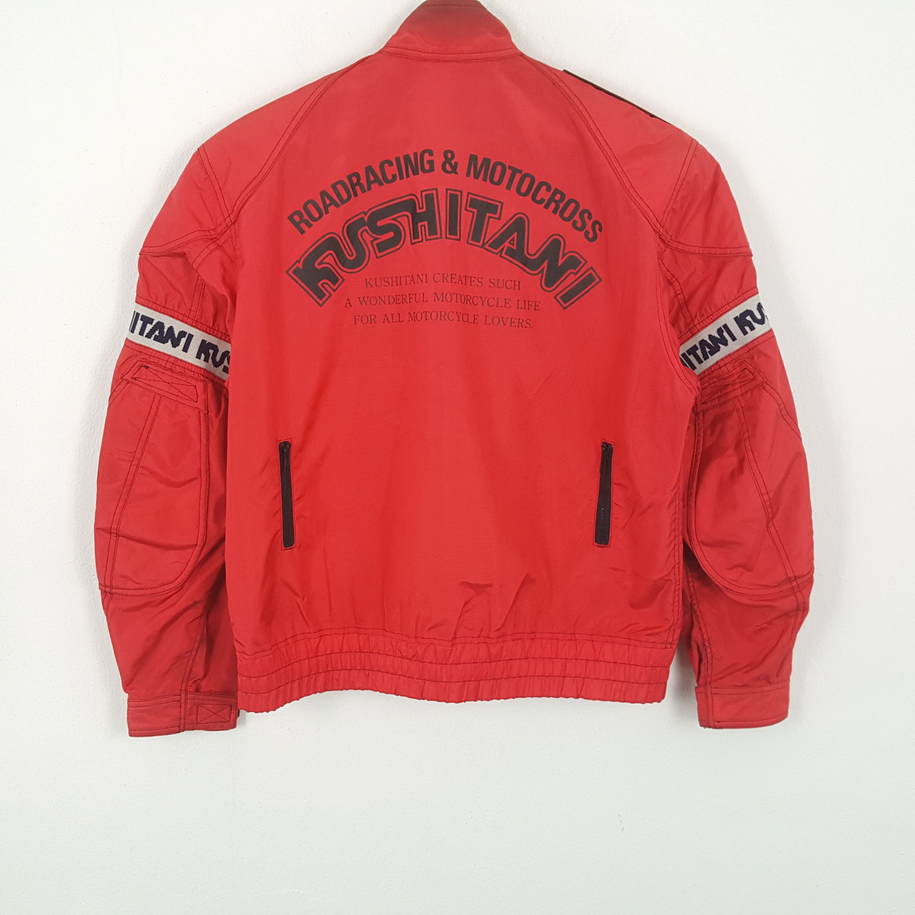 Vintage Roadracing & Motocross KUSHITANI Motorcycle Jacket Size US L / EU 52-54 / 3 - 1 Thumbnail