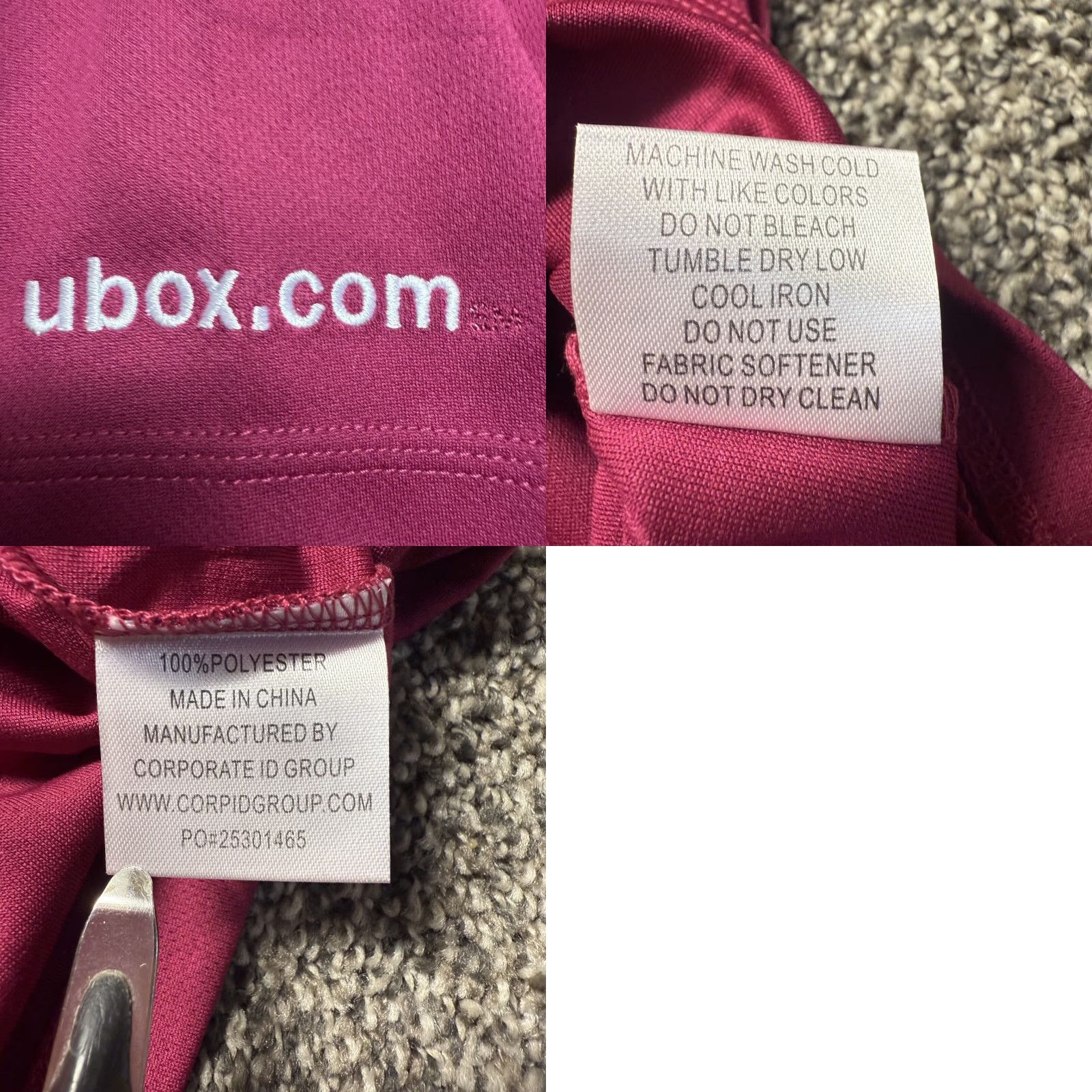 Vintage U-Haul Shirt Womens 3XL Red U-Box Move & Store Y-Placket Polo Uniform Shirt Size XXL / US 16-18 / IT 52-54 - 8 Thumbnail