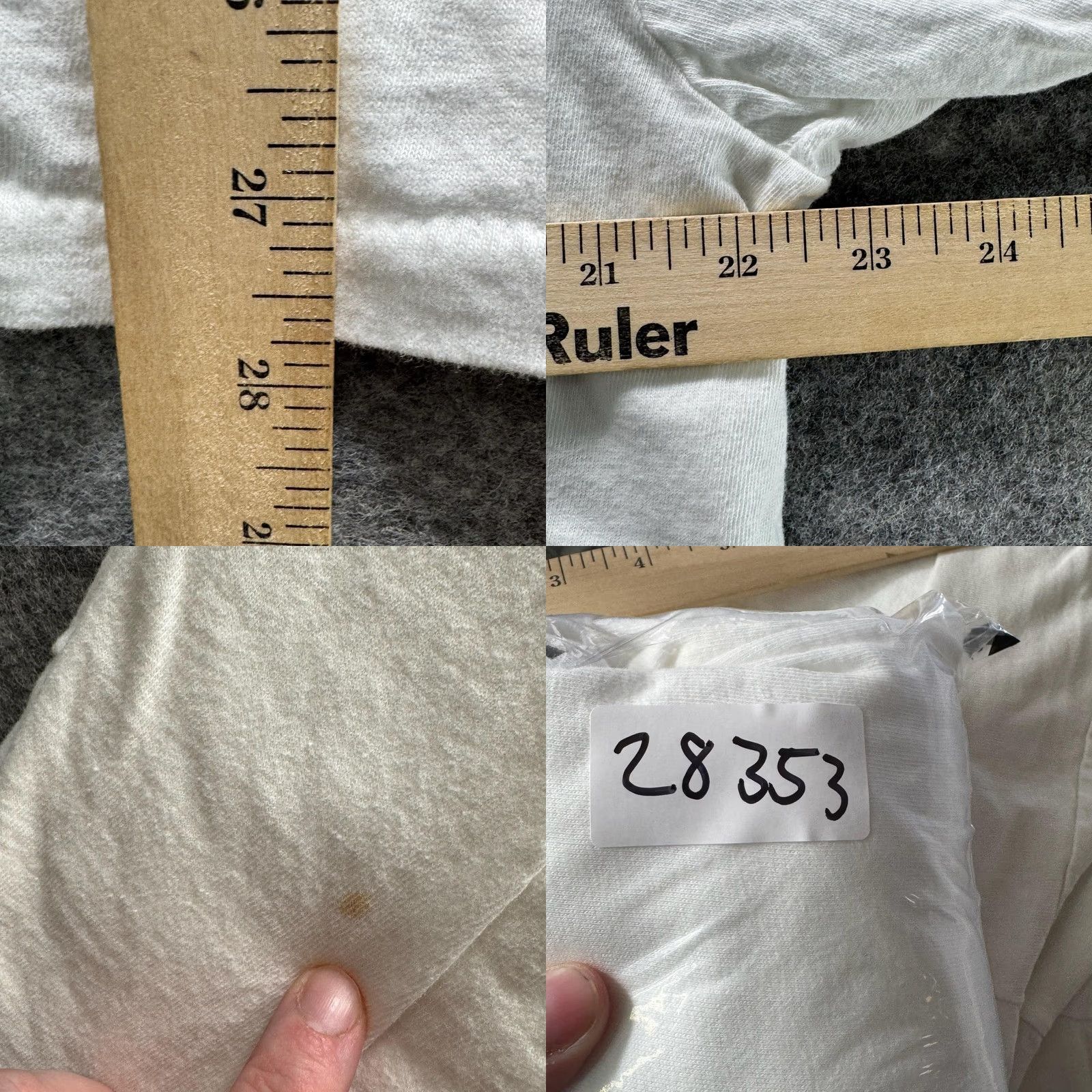Vintage VINTAGE Oneita Shirt Mens XL White REXAM Graphic Tee Crewneck 100% Cotton Size US XL / EU 56 / 4 - 8 Thumbnail