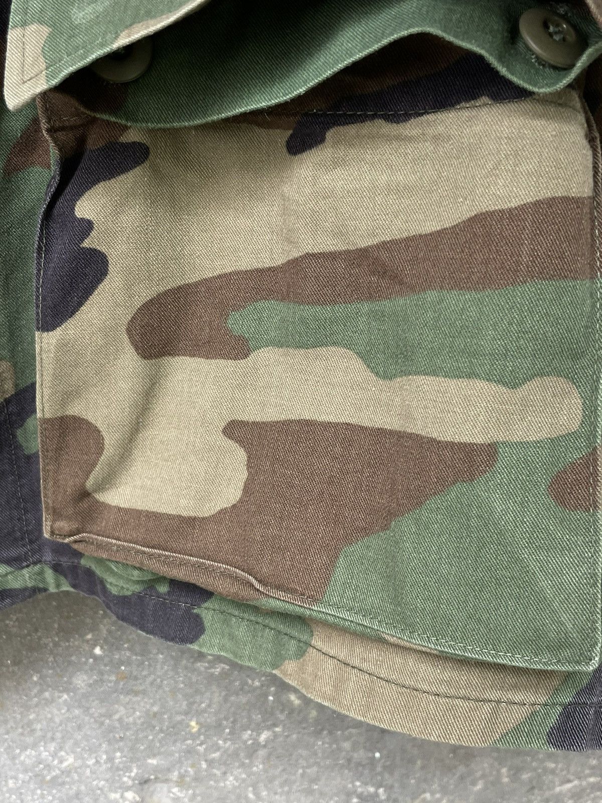 Vintage Vintage US Army 90’s Military Jacket Woodland Camo RARE Size US M / EU 48-50 / 2 - 13 Thumbnail