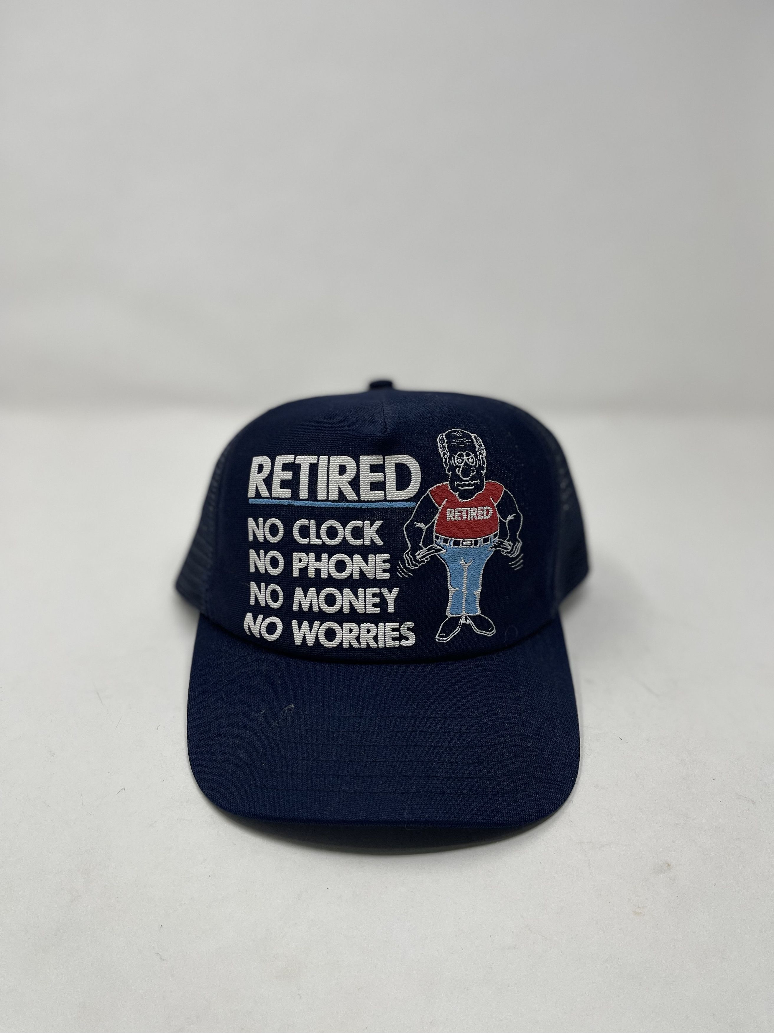 Vintage Vintage Retired Trucker Cap Size ONE SIZE - 1 Thumbnail