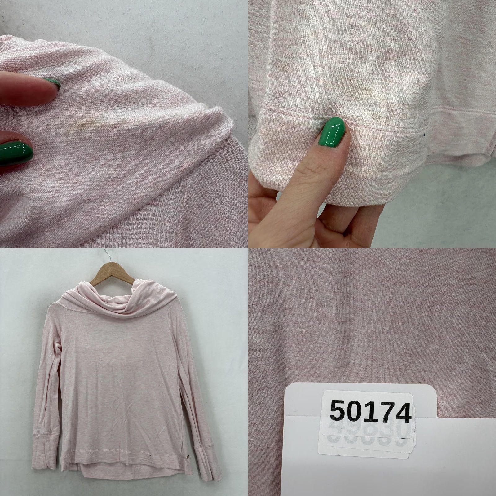 Lilly Pulitzer Lilly Pulitzer Belinda Pullover Shirt Womens Small Pink Cowl Neck Long Sleeve Shirt Womens Small Pink Cowl Neck Long Sleeve Size S / US 4 / IT 40 - 9 Thumbnail