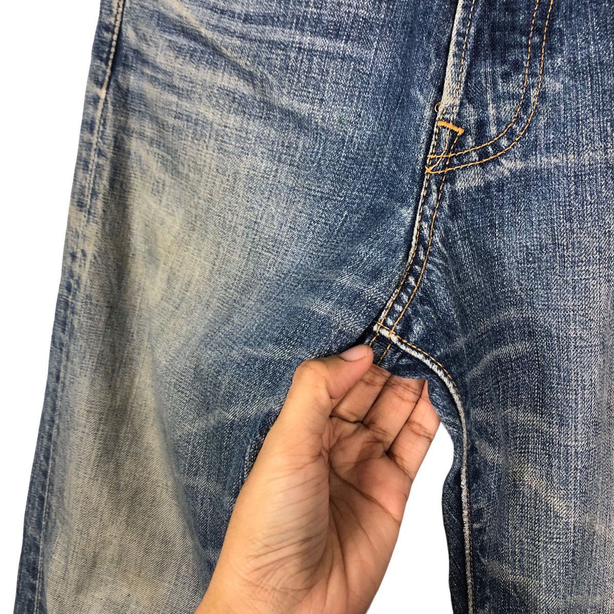Levi's 🔥Vintage Levi’s 501 Butterfly Button Denim Jeans Size US 28 / EU 44 - 15 Thumbnail
