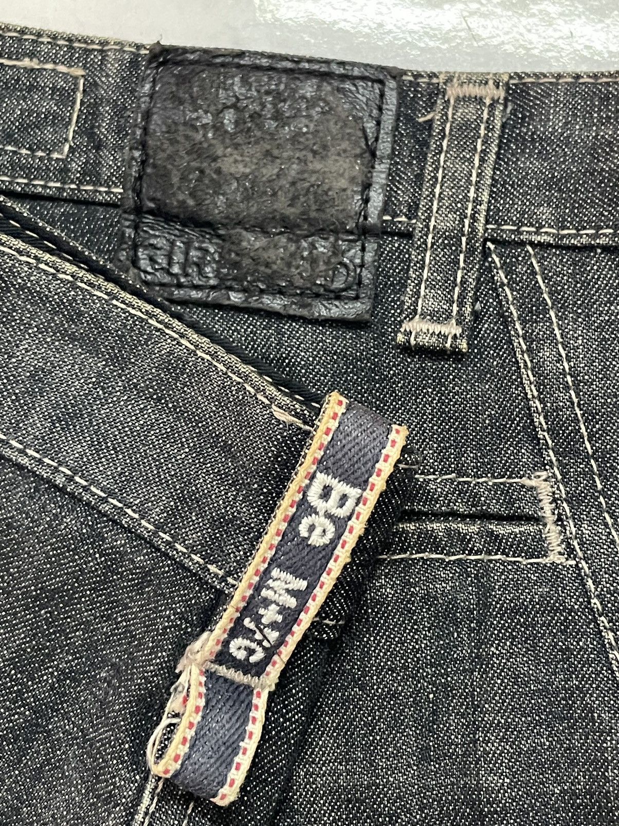 Designer × Marithe + Francois Girbaud Iconic 🔥 Marithe Francois Girbaud Side Tape Denim Pants Size US 30 / EU 46 - 23 Thumbnail
