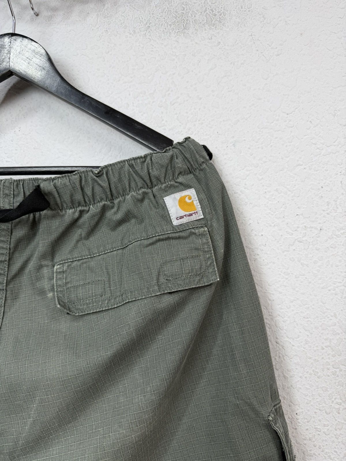 Carhartt Vintage Carhartt Cargo Shorts Khaki Work Y2K Archival Size US 33 - 7 Thumbnail