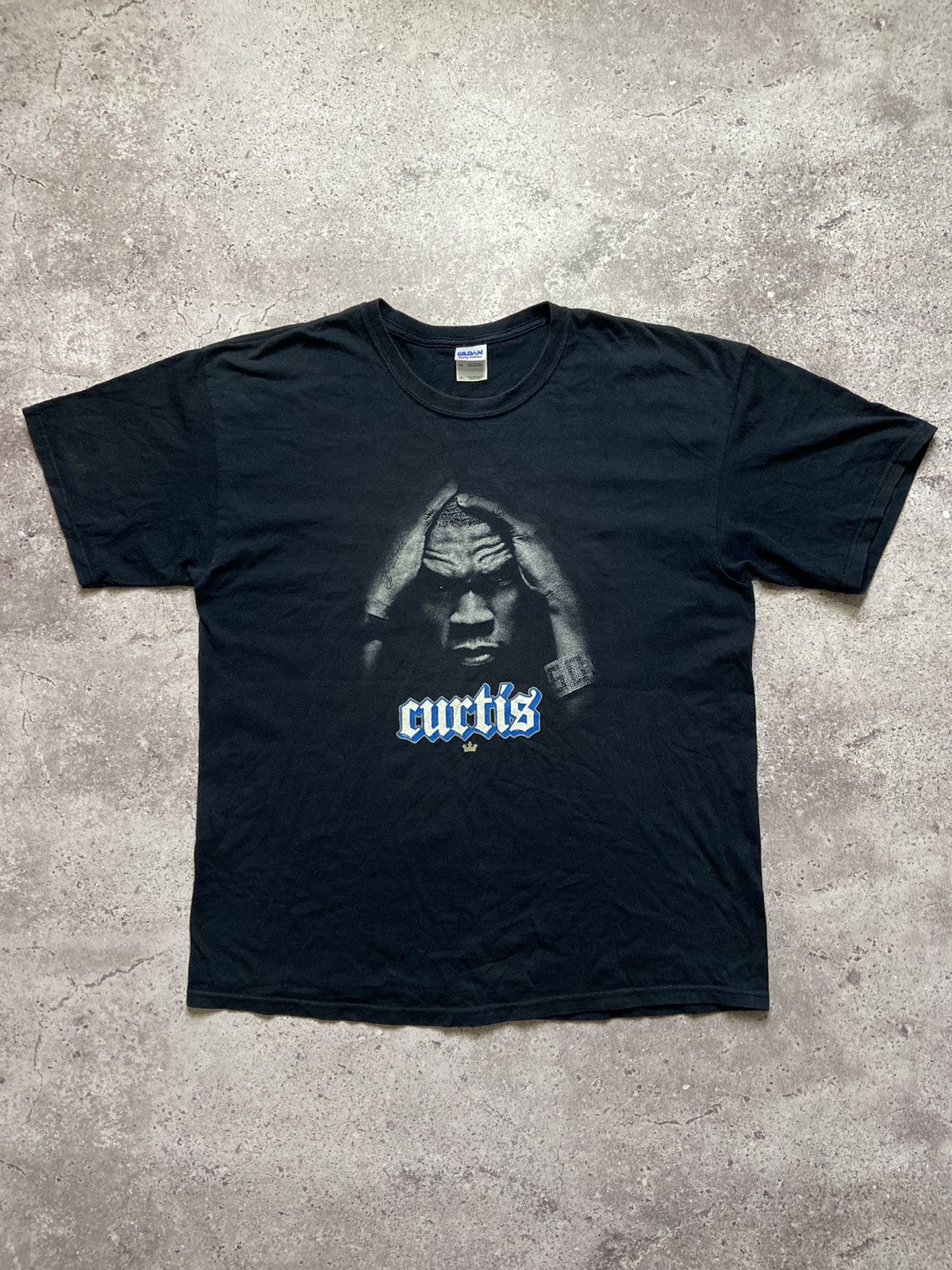 50 Cent × Rap Tees × Vintage Vintage 50 Cent Curtis 2008 Tour Tee Size US XL / EU 56 / 4 - 1 Thumbnail