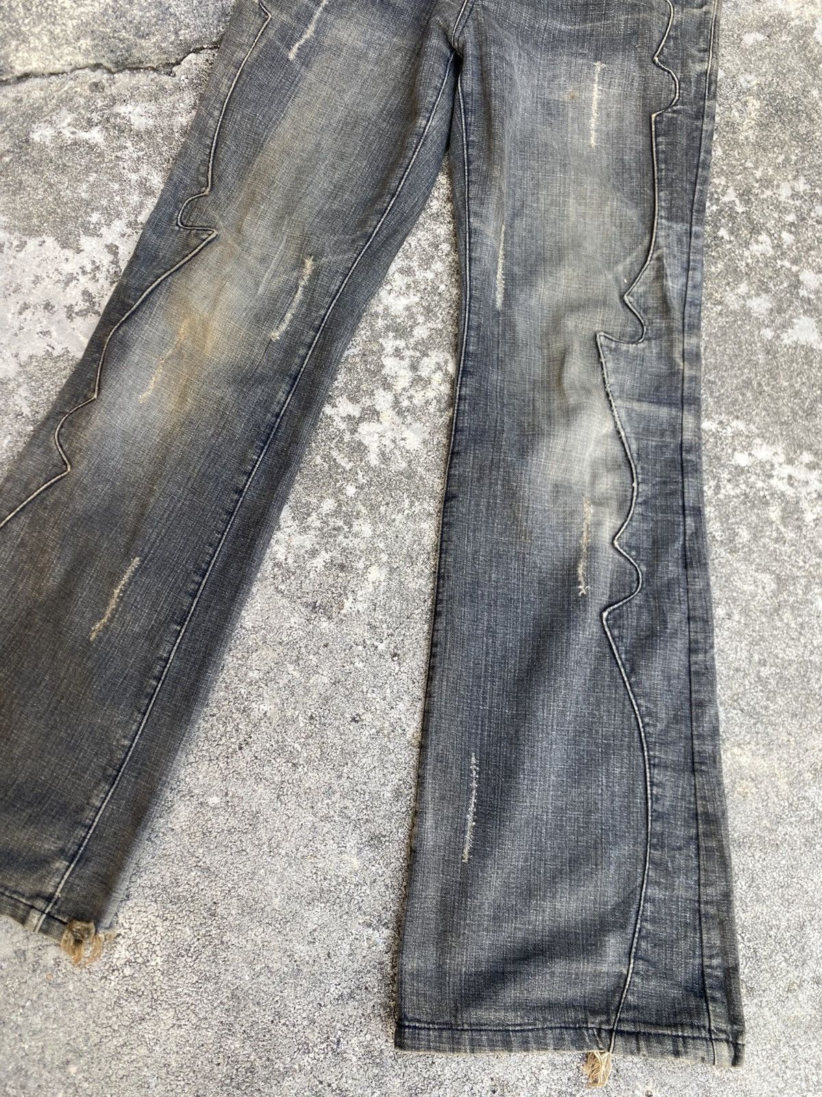 If Six Was Nine Japanese Brands Boot Cut Shinehill Pants - Punk style Size US 32 / EU 48 - 5 Thumbnail