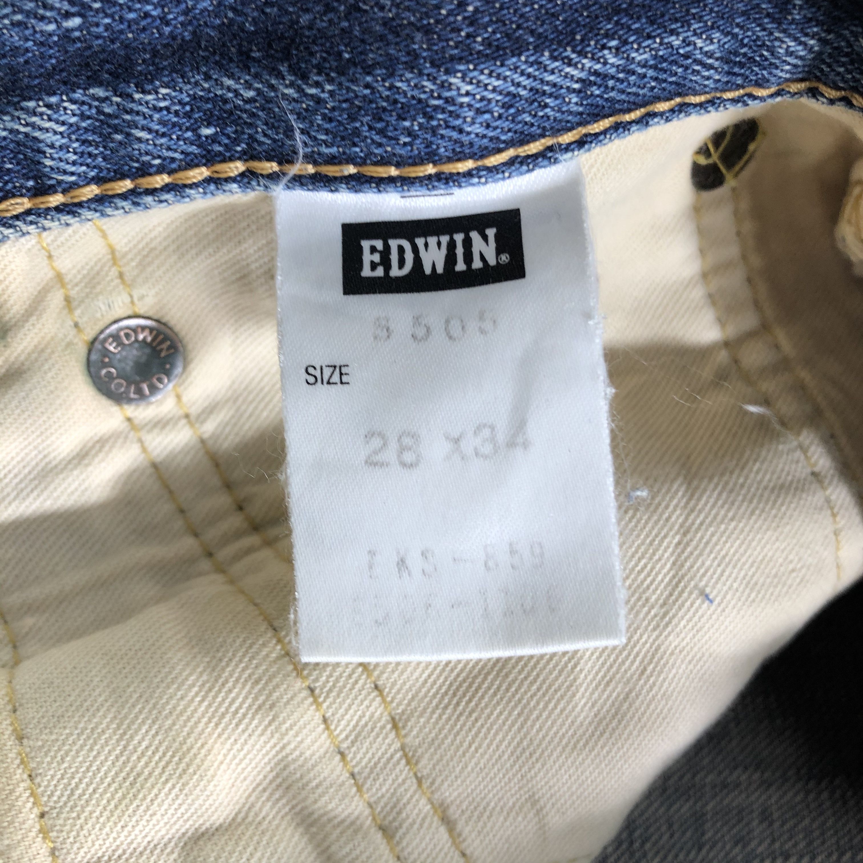 Edwin Vintage Redline Edwin 505 Jeans-JM3537 Size US 29 - 9 Thumbnail