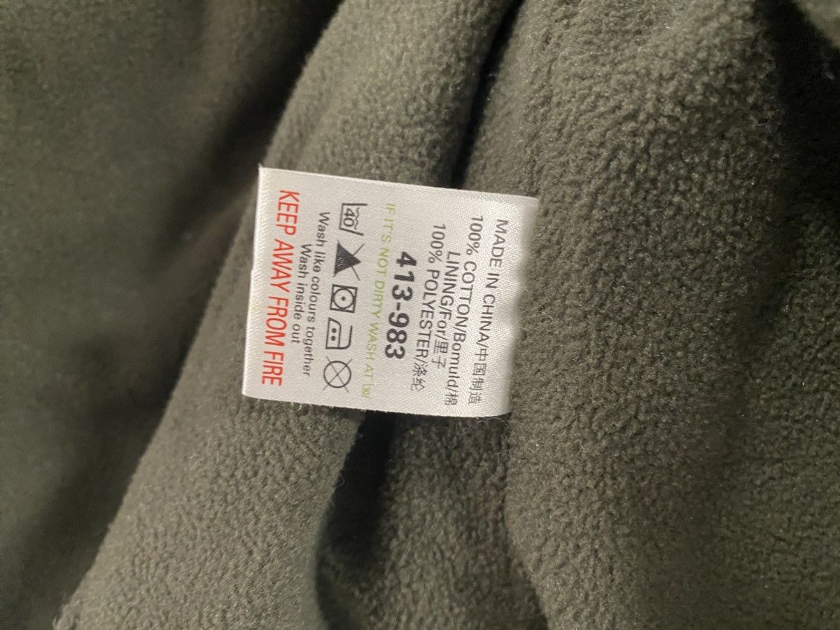 Hedi Slimane Vintage military olive green Napoleon Jacket Balmain Style Size XL / US 12-14 / IT 48-50 - 8 Thumbnail