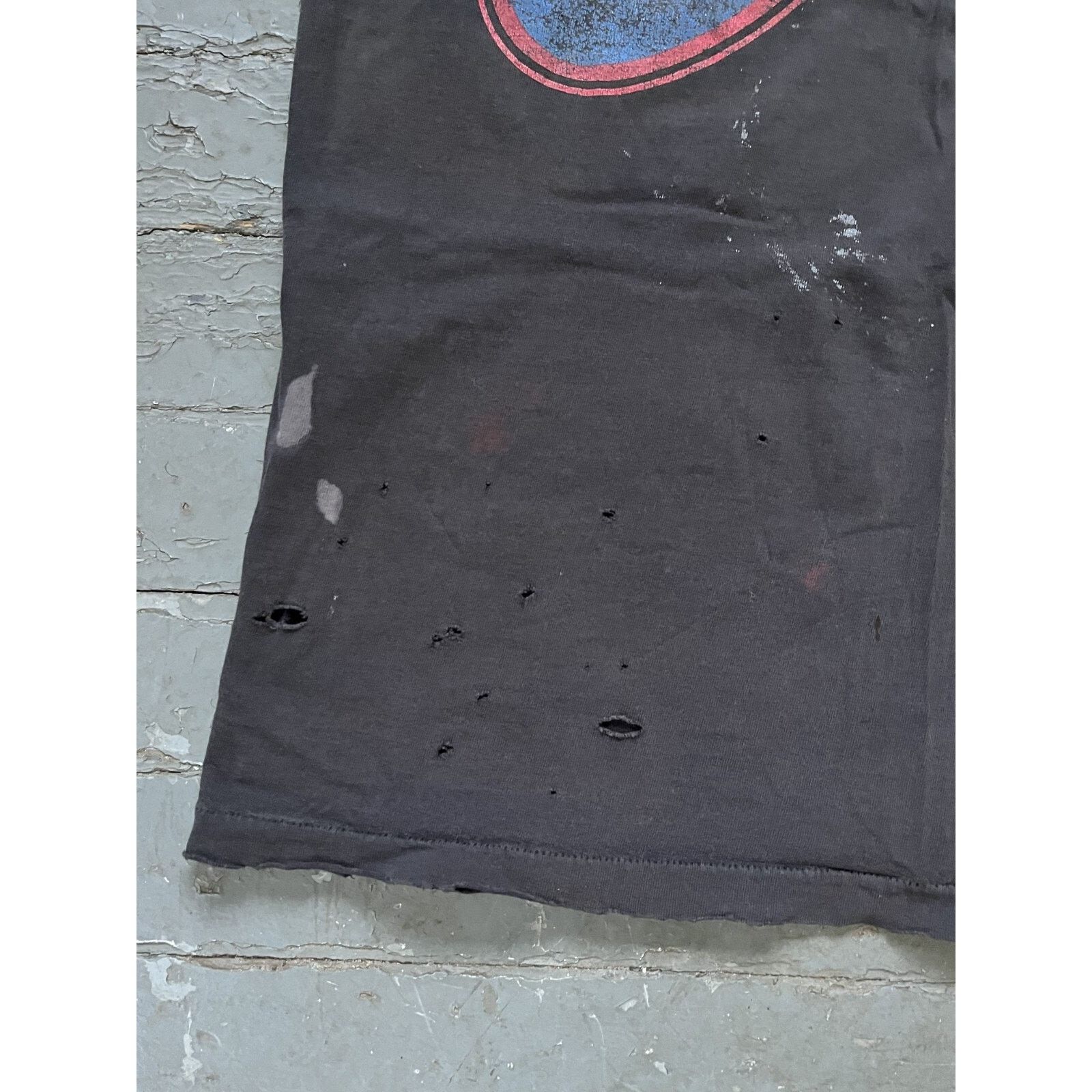 Nike Nike Vintage Shirt Center Swoosh MJ 1980s THRASHED Size US L / EU 52-54 / 3 - 5 Thumbnail