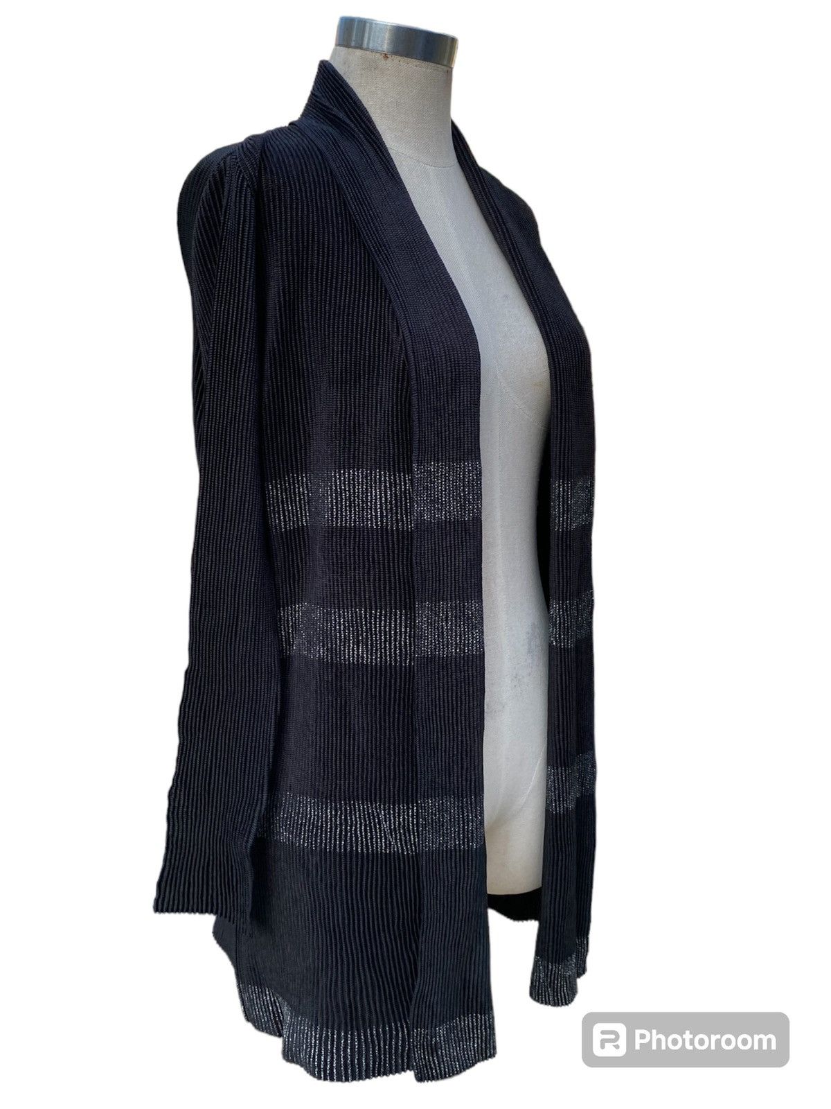 Issey Miyake specchio pleats long cardigan Size S / US 4 / IT 40 - 6 Thumbnail