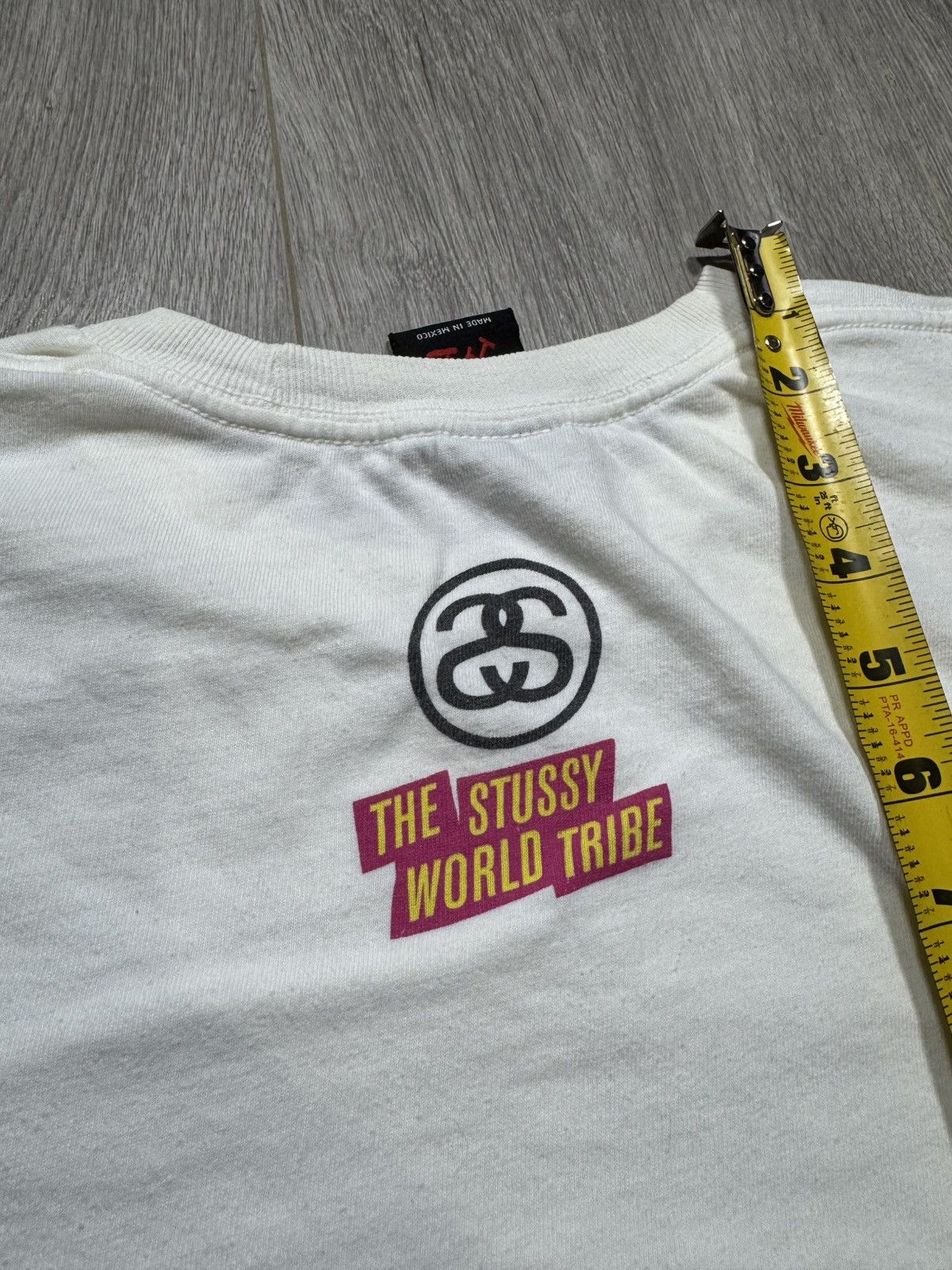 Stussy × Vintage Stussy John Yates Police Shirt Stussy World Tribe Rare 90s Size US XL / EU 56 / 4 - 7 Thumbnail