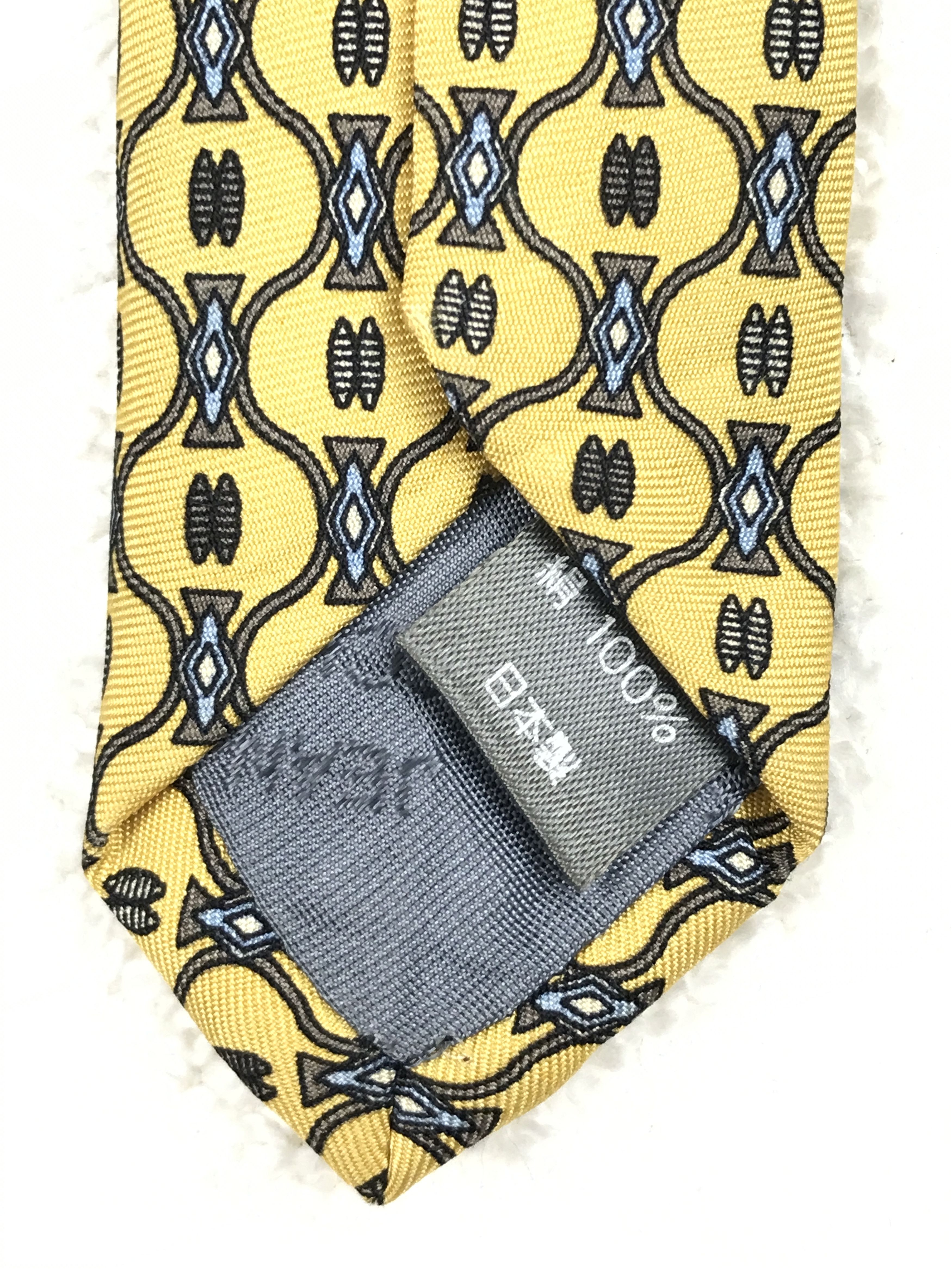Designer × Jean-Louis Scherrer × Vintage Vintage Jean Louis Scherrer Silk Necktie Size ONE SIZE - 6 Thumbnail