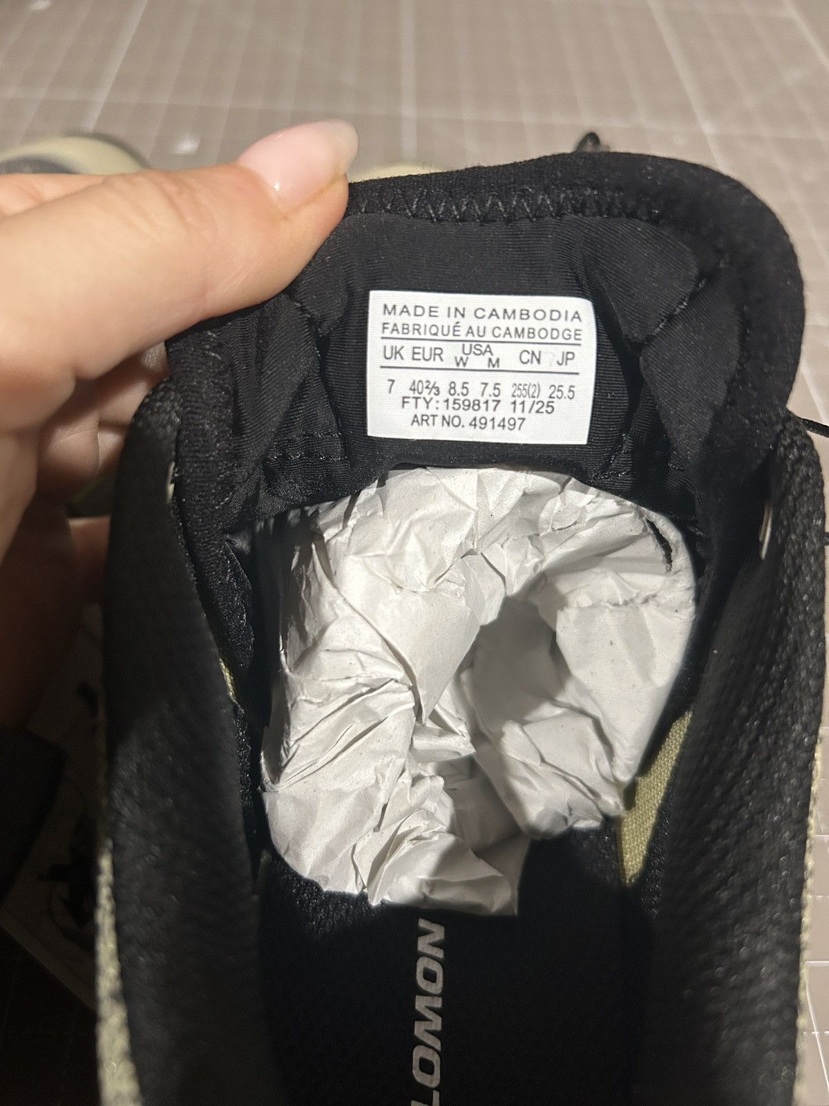 Salomon Salomon XT-6 Shadow Size US 8.5 / IT 38.5 - 4 Thumbnail