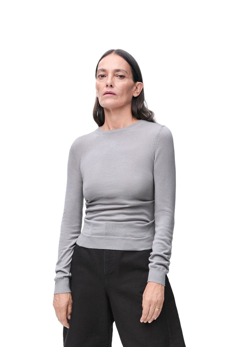 Loewe o1w1db10426 Sweaters in Gray Size M / US 6-8 / IT 42-44 - 2 Thumbnail
