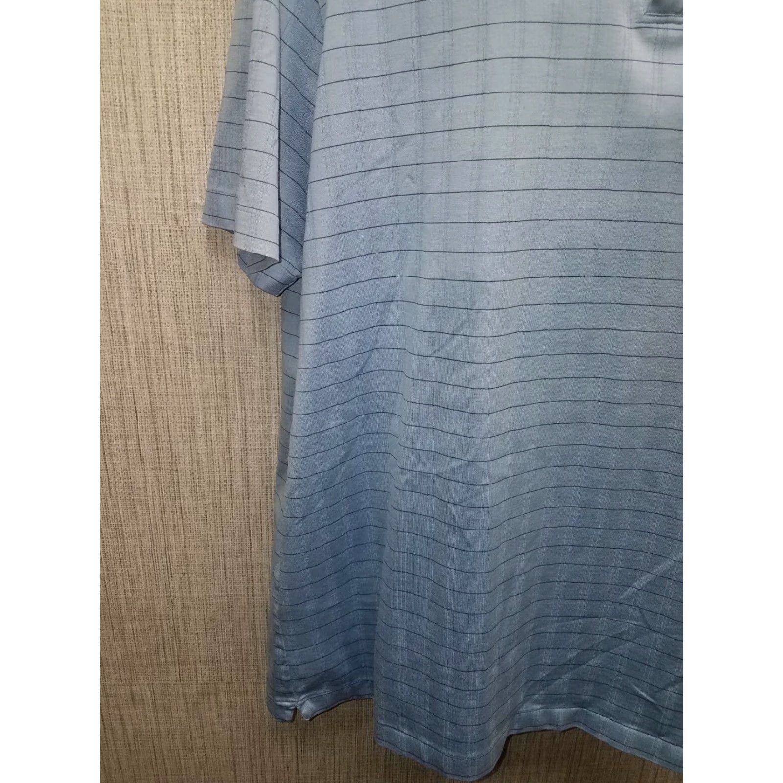 Vintage NikeFitDry Tiger Woods Collection Polo 2XL Blue Golf Polo Mens Size US XXL / EU 58 / 5 - 4 Thumbnail