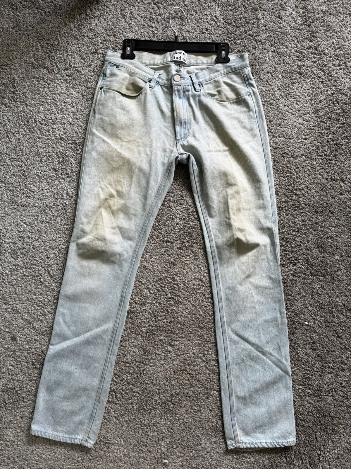 Acne Studios Acne Studios Dirty Wash Denim Size US 30 / EU 46 - 1 Thumbnail