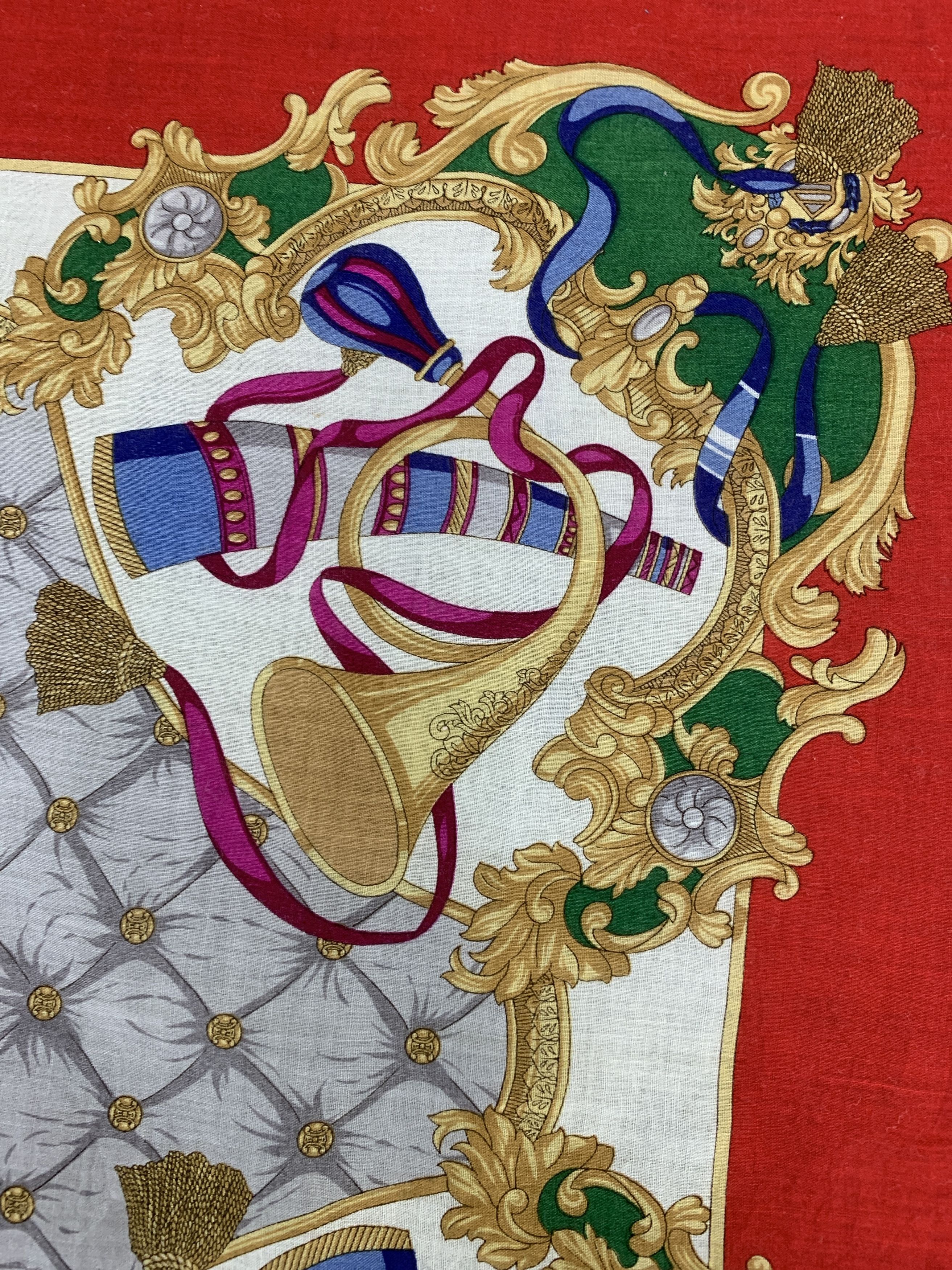 Celine × Vintage Vintage Celine Handkerchief/Neckerchief - HKA978 Size ONE SIZE - 6 Thumbnail