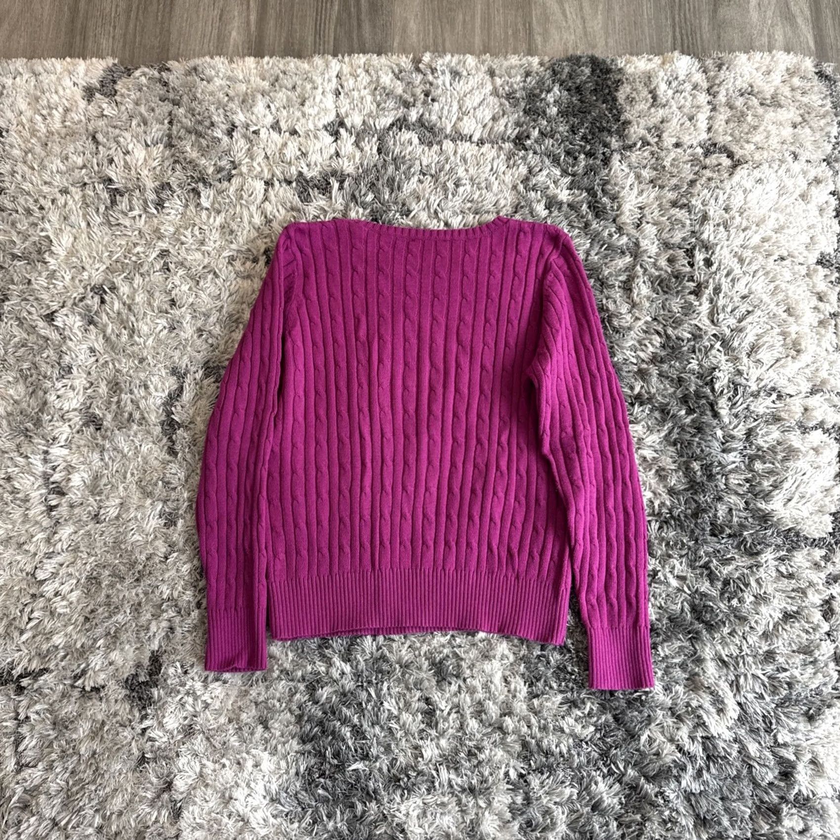 Vintage Vintage St. John Bay Sweater Women’s Size L 90’s Long Sleeve Pullover 3D Knit Size L / US 10 / IT 46 - 6 Thumbnail