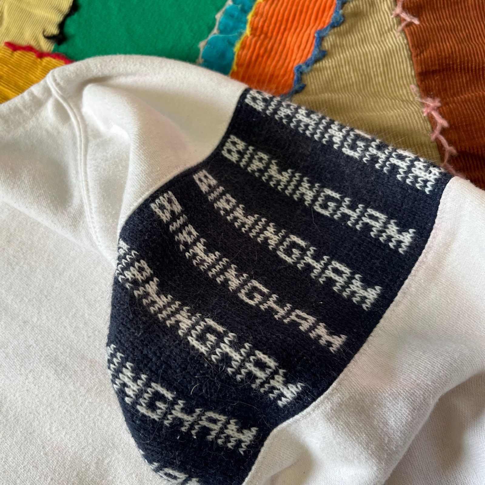 Other Vintage Birmingham Navy and White Long Sleeve Rugby Polo Size US M / EU 48-50 / 2 - 4 Thumbnail