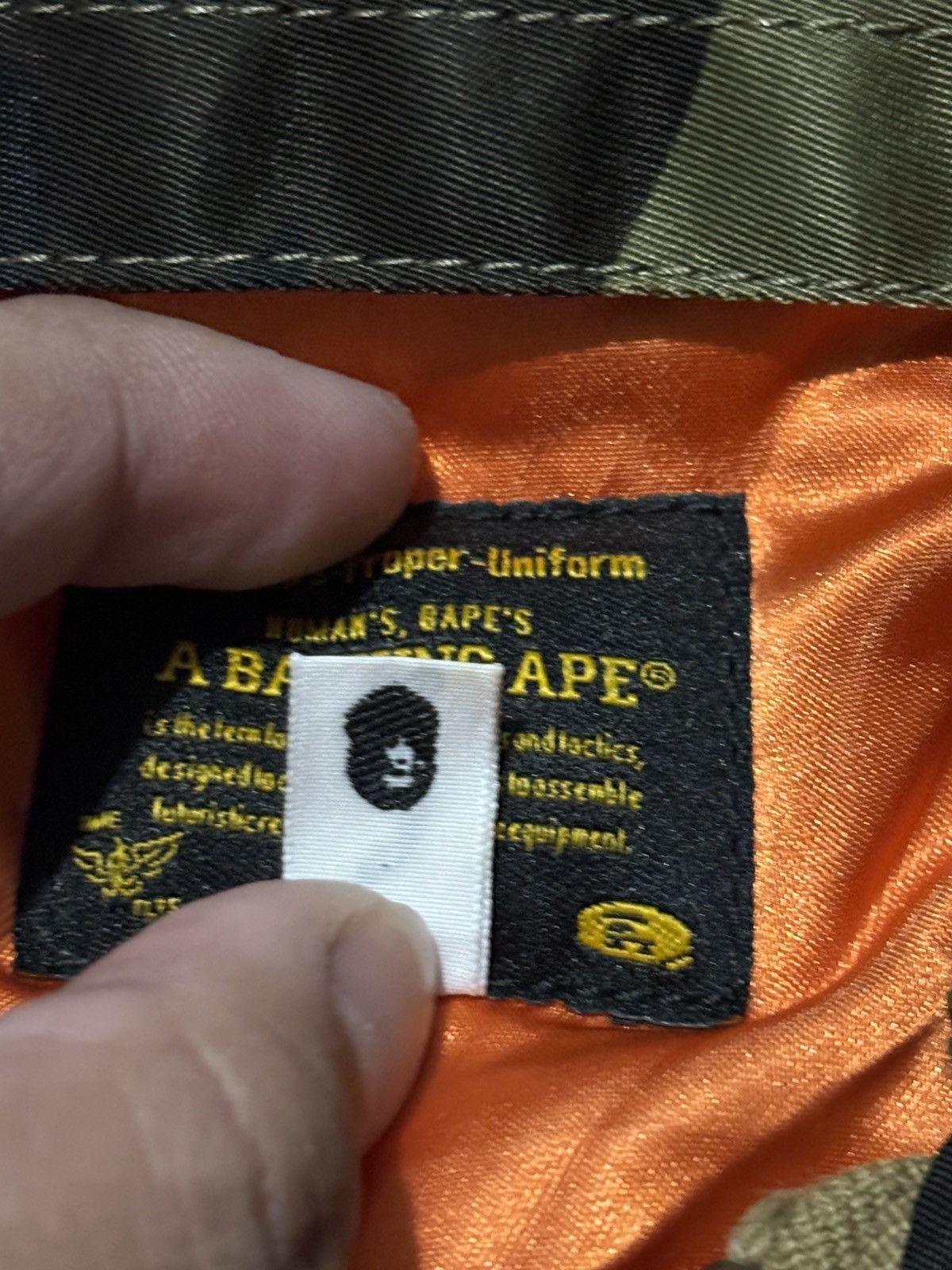 Bape Bape - First Camo Flight Jacket Size US M / EU 48-50 / 2 - 7 Thumbnail