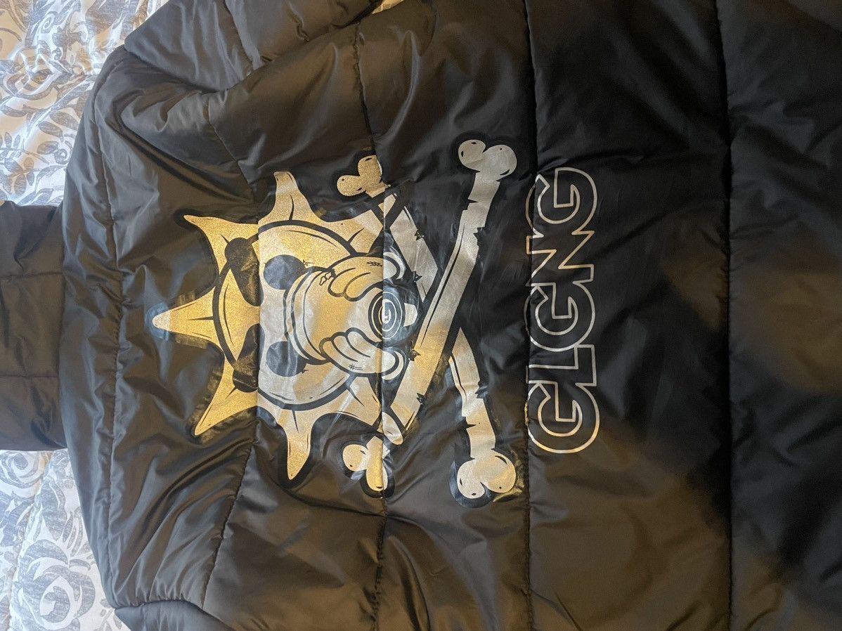 Glo Gang Glo Gang black skeleton puffer Size US L / EU 52-54 / 3 - 4 Thumbnail