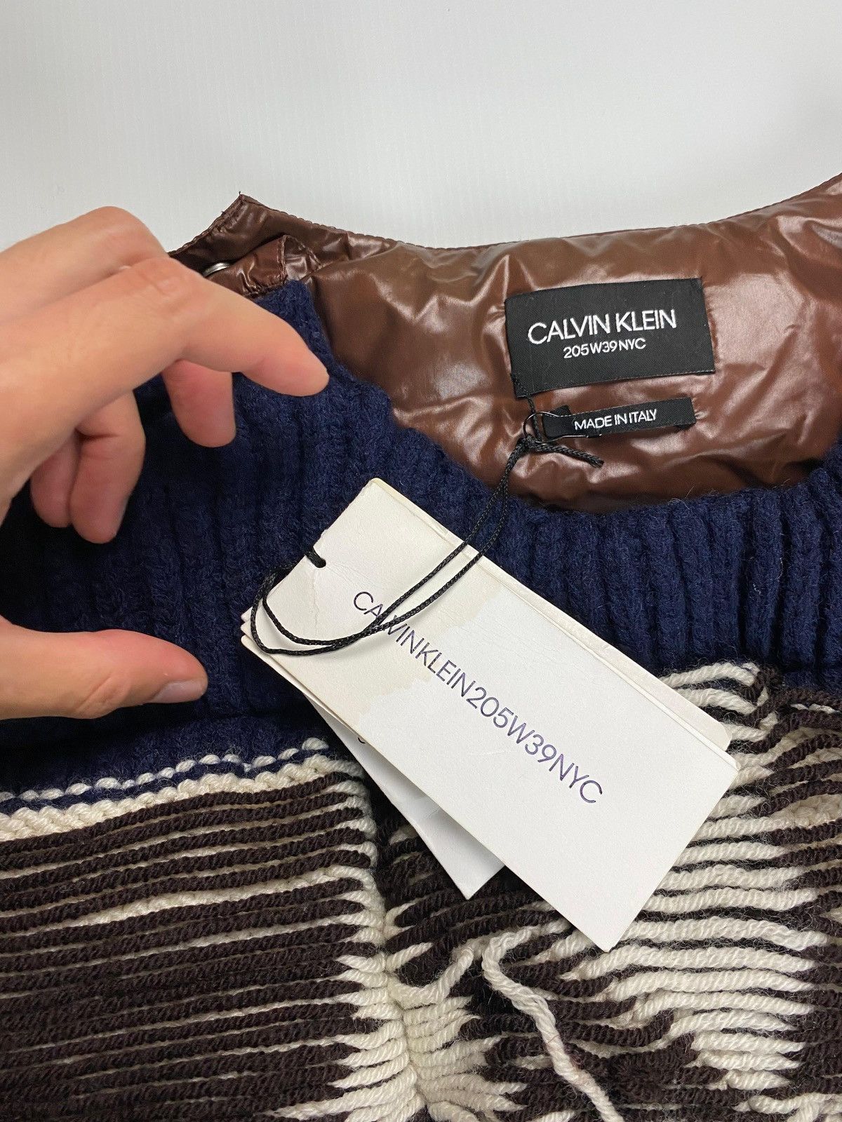 Calvin Klein 205W39NYC Calvin Klein 205W39NYC PADDED KNIT VEST SZ:M Size US M / EU 48-50 / 2 - 4 Thumbnail