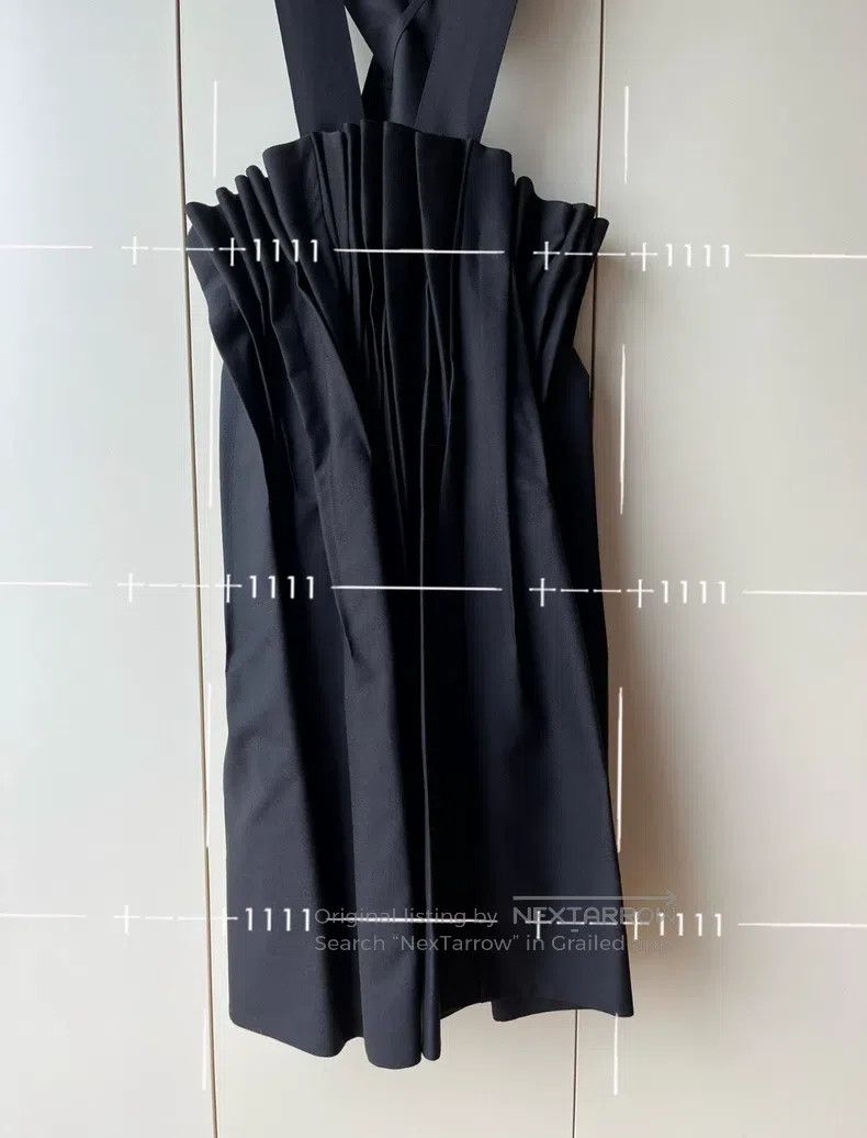 Comme des Garcons Comme Des Garcons Pleated High-Waist Shoulder Strap Skirt Size XS / US 0-2 / IT 36-38 - 8 Thumbnail