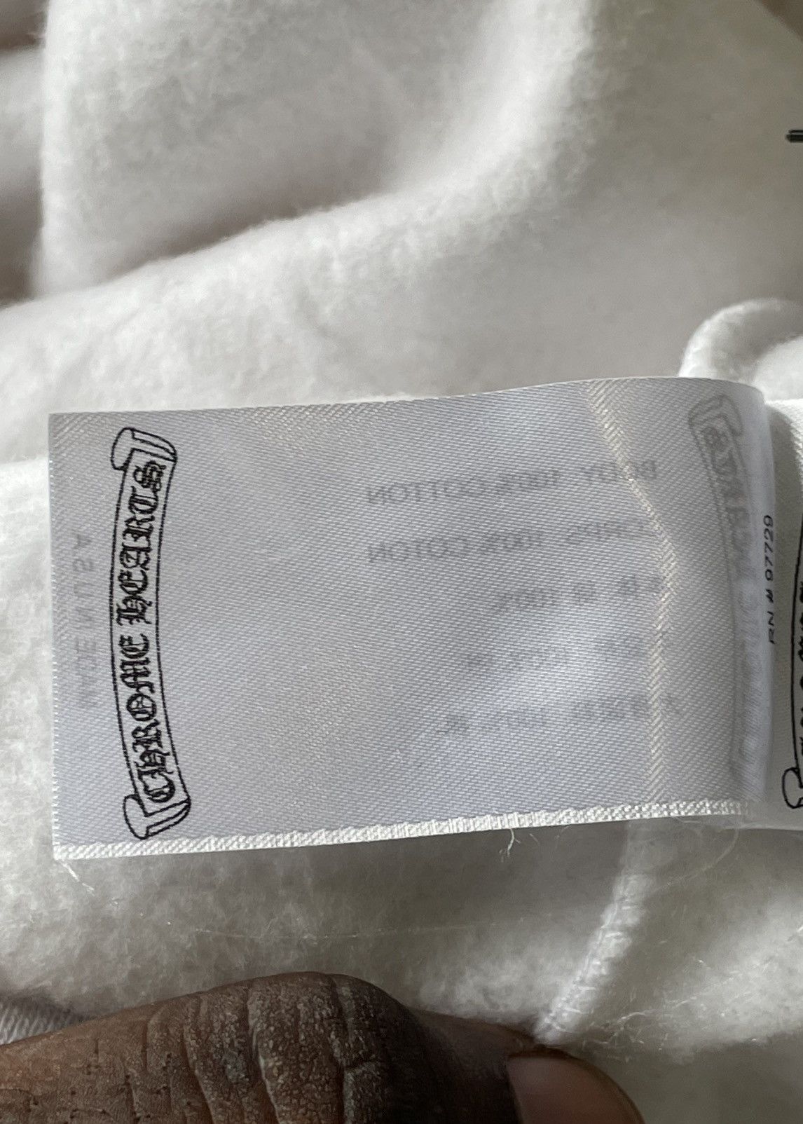 Chrome Hearts Chrome Hearts Vertical Script Graphic Print Hoodie Size US L / EU 52-54 / 3 - 5 Thumbnail