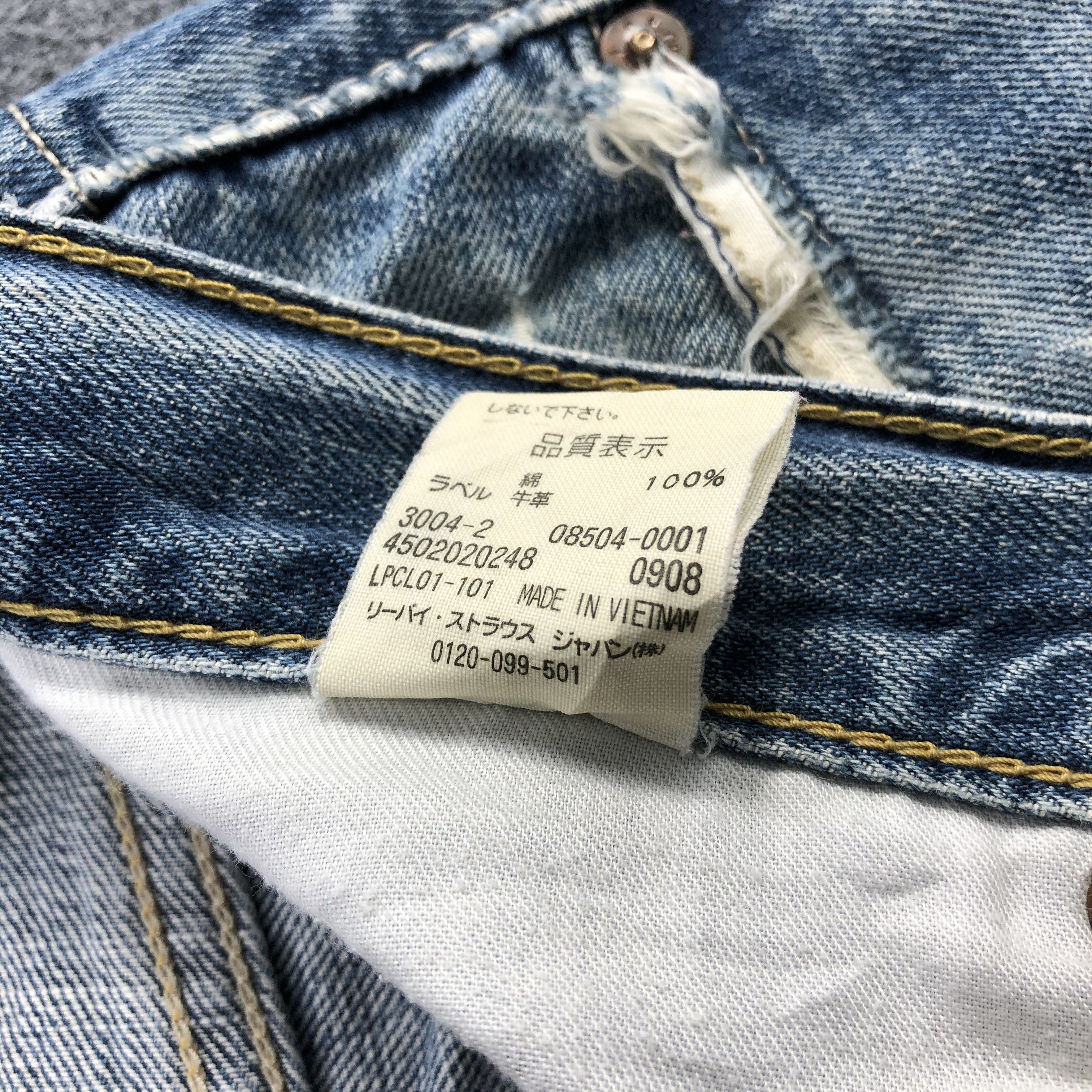 Levi's × Vintage 90s Vintage Blue Wash Levis 504 Jeans-JM2009 Size US 35 - 11 Thumbnail
