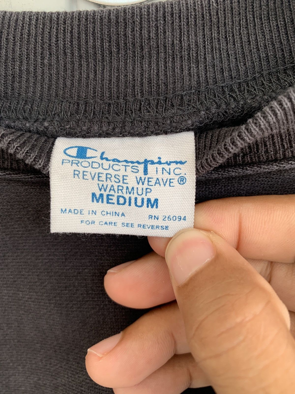 Champion Vintage Champion Reverse Weave Plain Pullover Sweatshirt Size US S / EU 44-46 / 1 - 2 Thumbnail