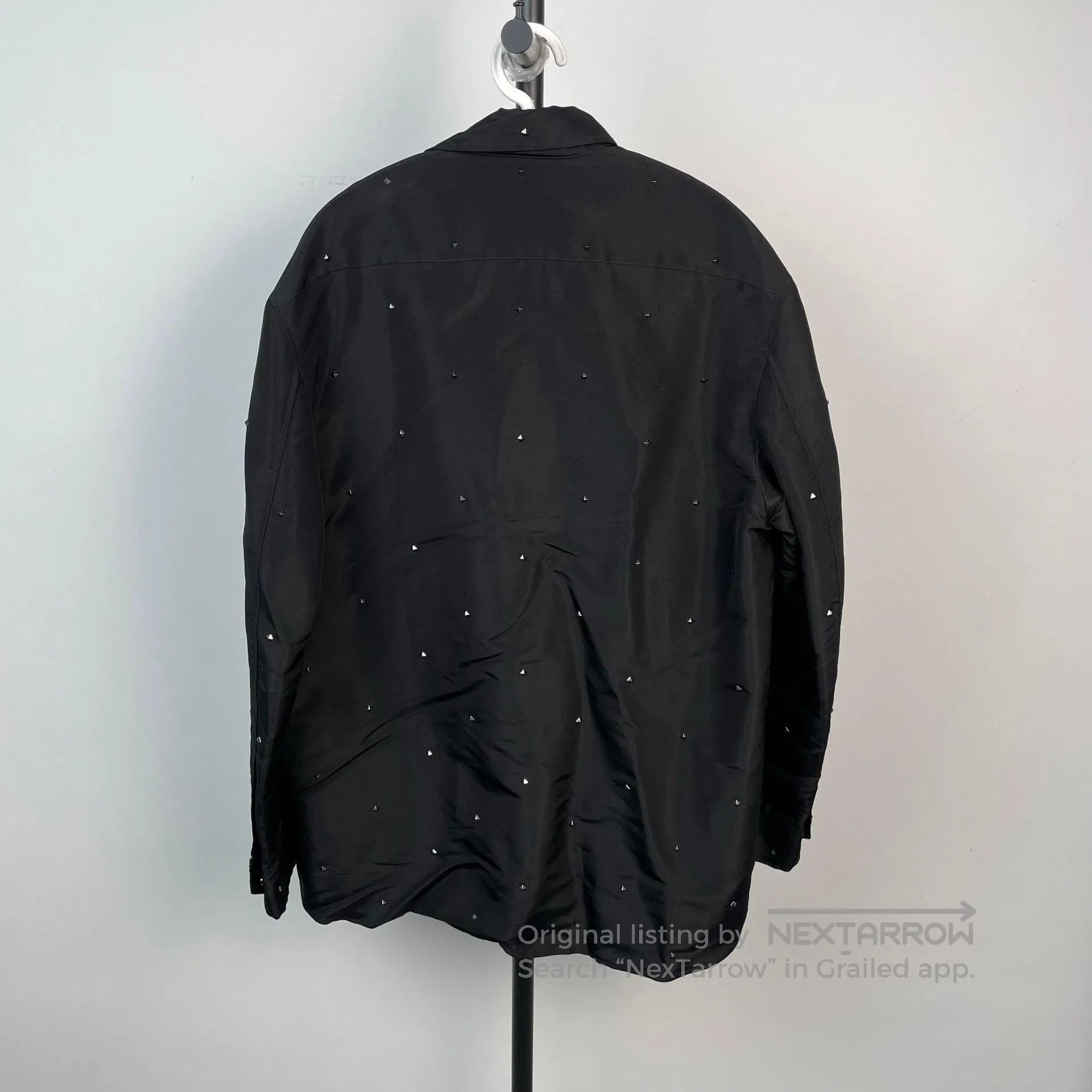 Valentino Valentino Starry rhinestone and bead collar shirt blouse| Size US M / EU 48-50 / 2 - 2 Thumbnail