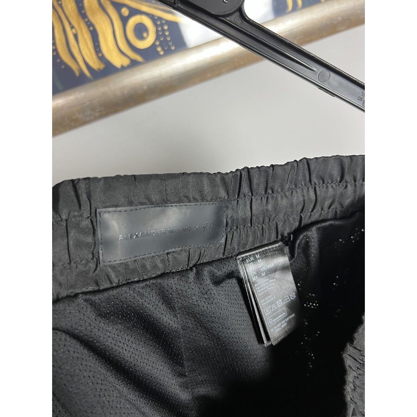 Alexander Wang × H&M MINT! Alexander Wang x H&M Black Patchwork Short Size M Size US 32 / EU 48 - 10 Thumbnail