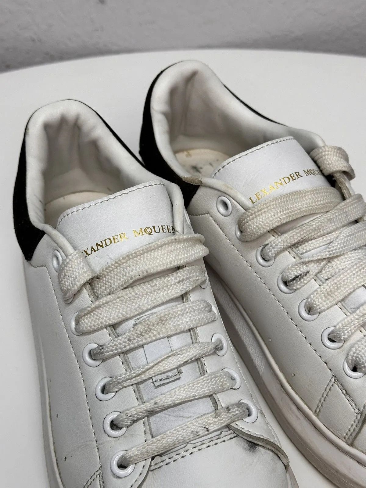 Alexander McQueen White Design Sneakers Alexander McQueen Y2K Rare Style Size US 9 / IT 39 - 8 Thumbnail