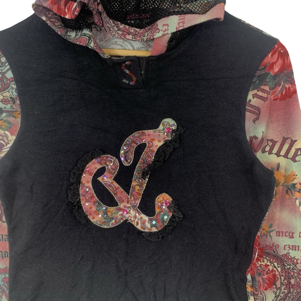 Other SOLSTICE Paisley And Floral Appliqué Logo Hoodie Top Size US S / EU 44-46 / 1 - 5 Thumbnail